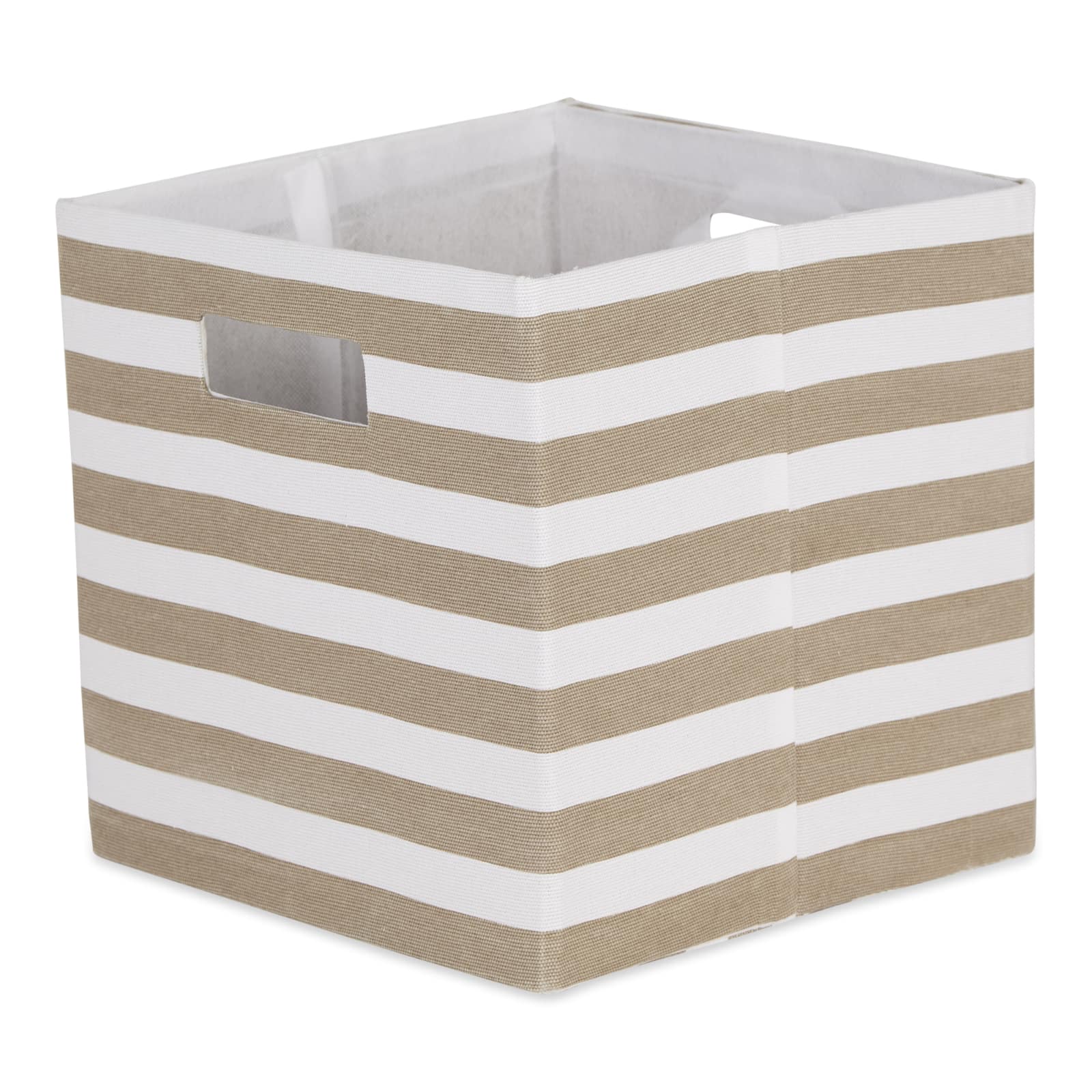DII® 11" Polyester Stripes Storage Cube
