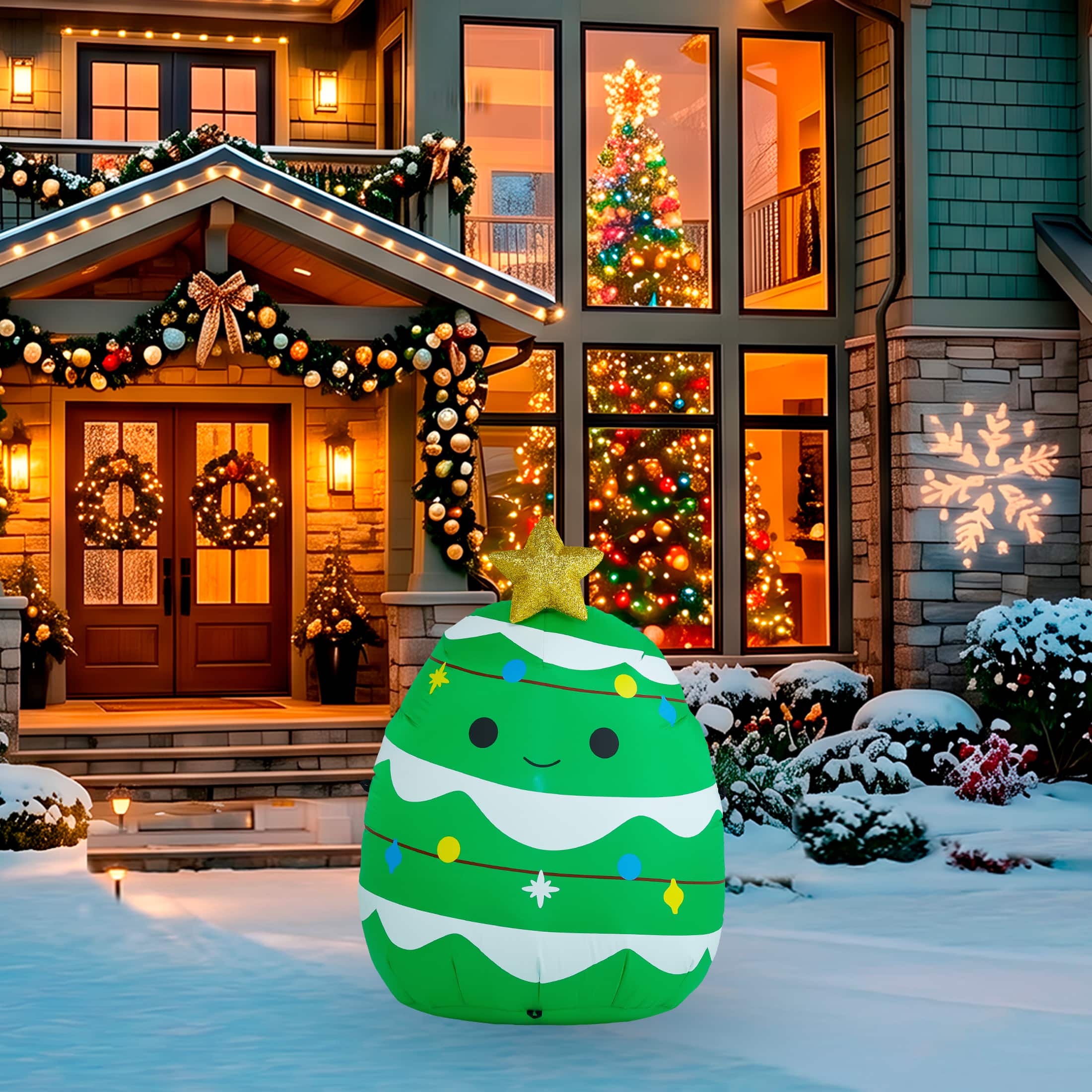 A Holiday Company 3.5ft. Inflatable Squishmallows Johann