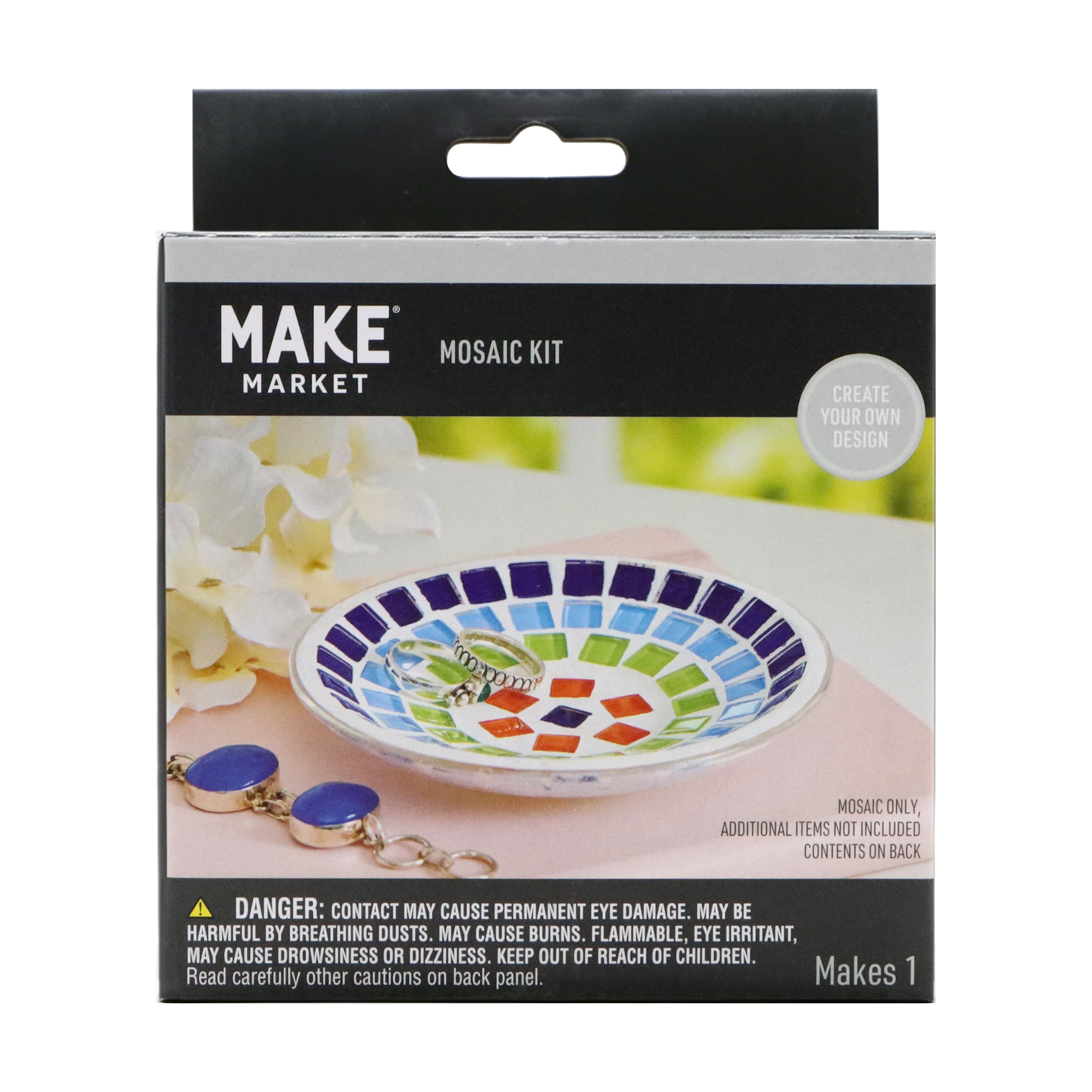 4.5" Glass Ring Dish Mosaic Kit by Make Market®