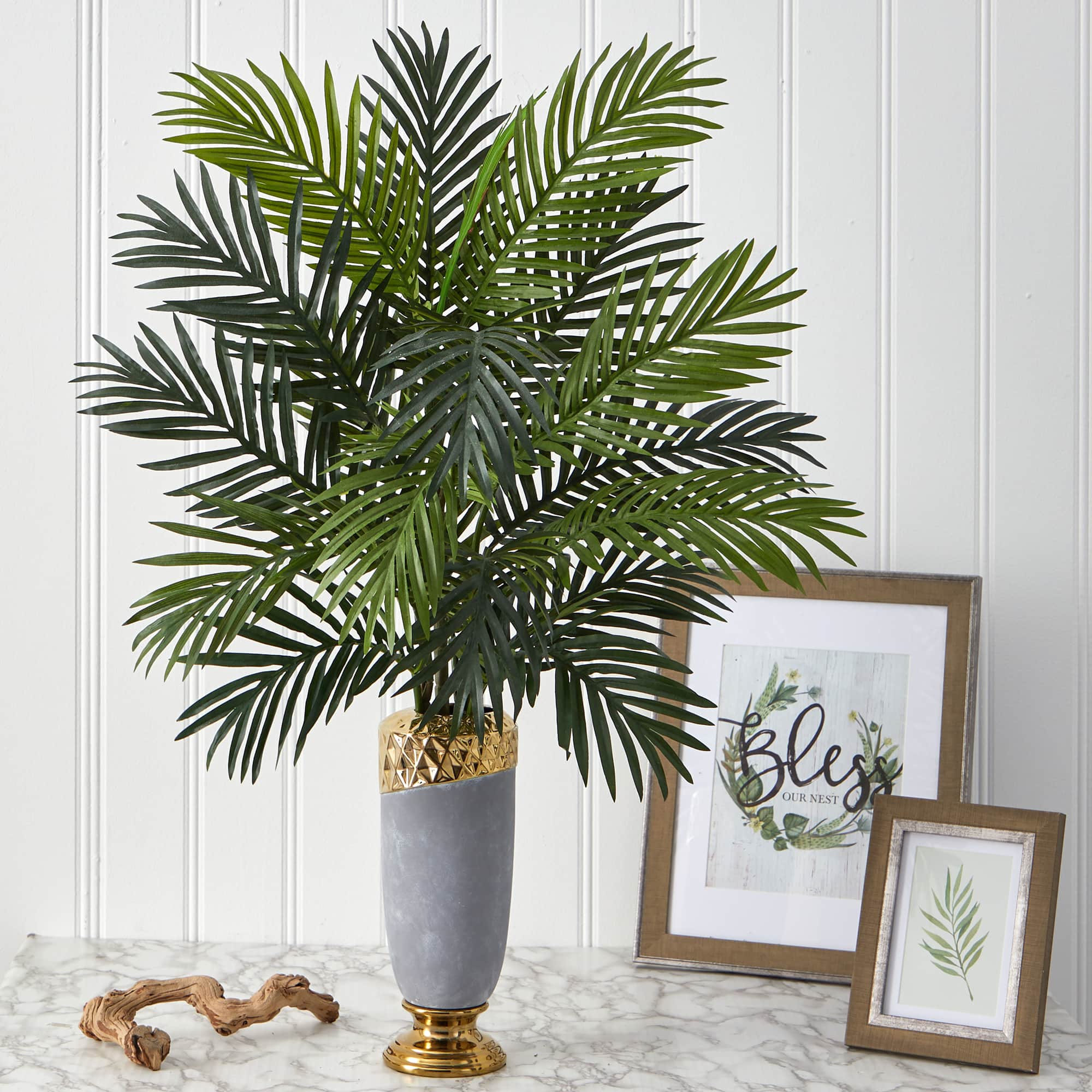 3ft. Areca Palm Plant in Designer Planter