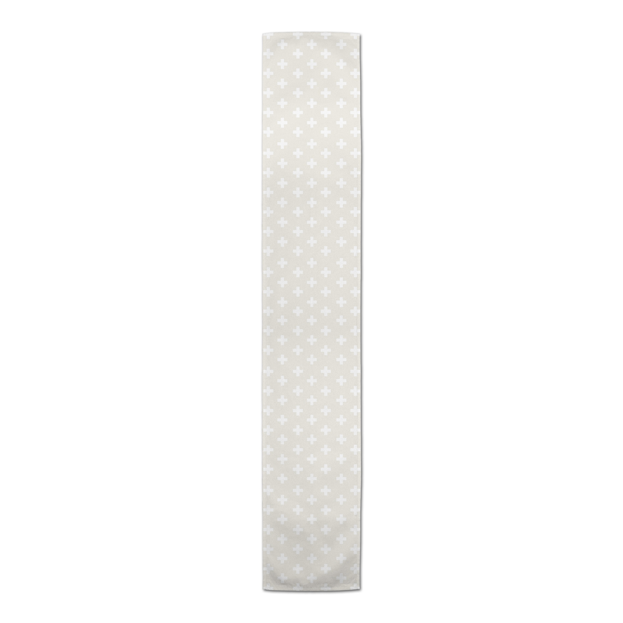 72" Swiss Cross Pattern Table Runner