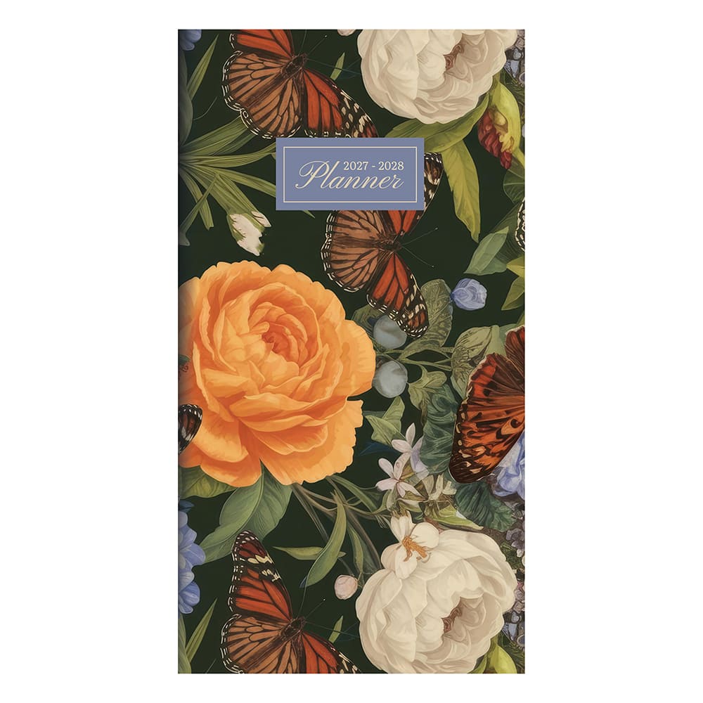 2027-2028 Vintage Blooms Small Monthly Pocket Planner By Tf Publishing | 3.5" x 6.5" | Michaels®