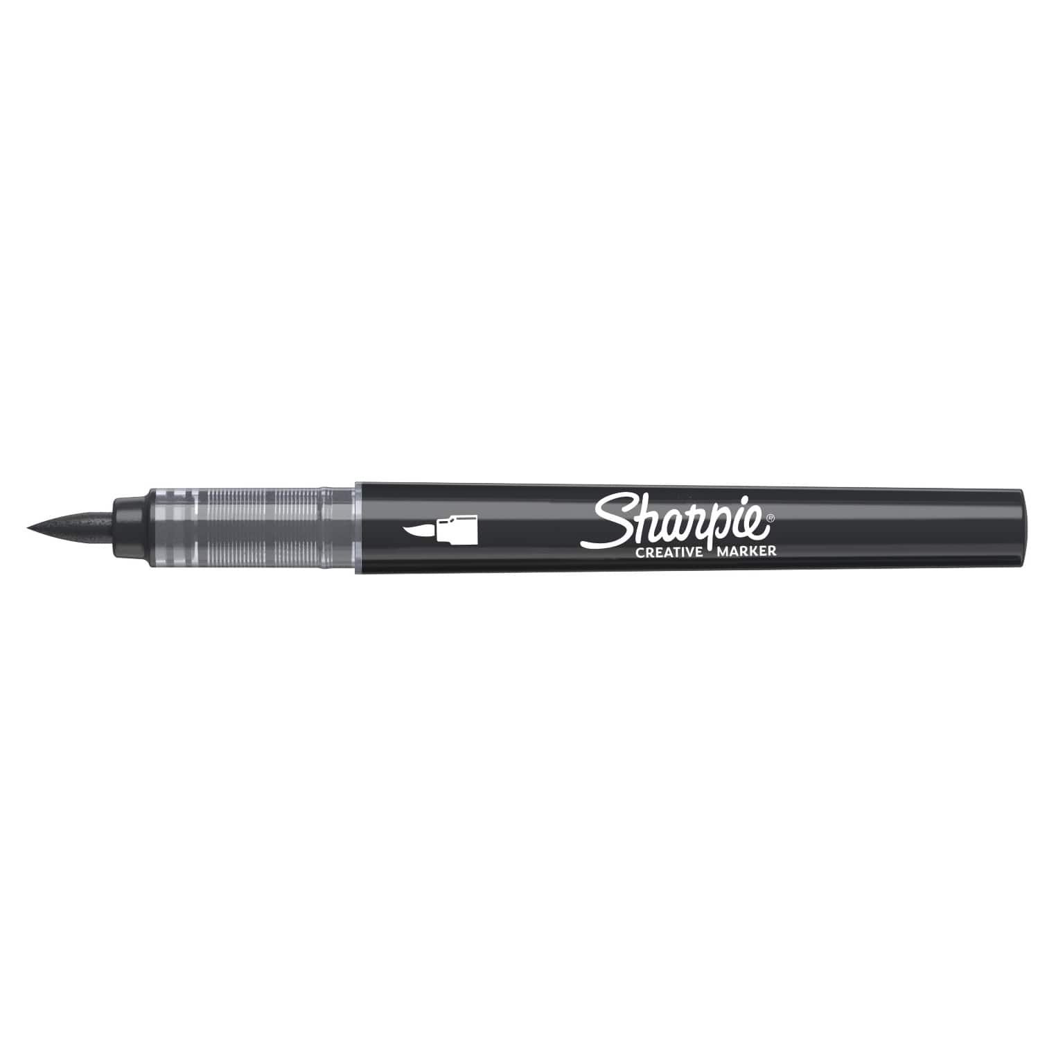 Sharpie® Brush Tip Water-Based Acrylic Creative Marker