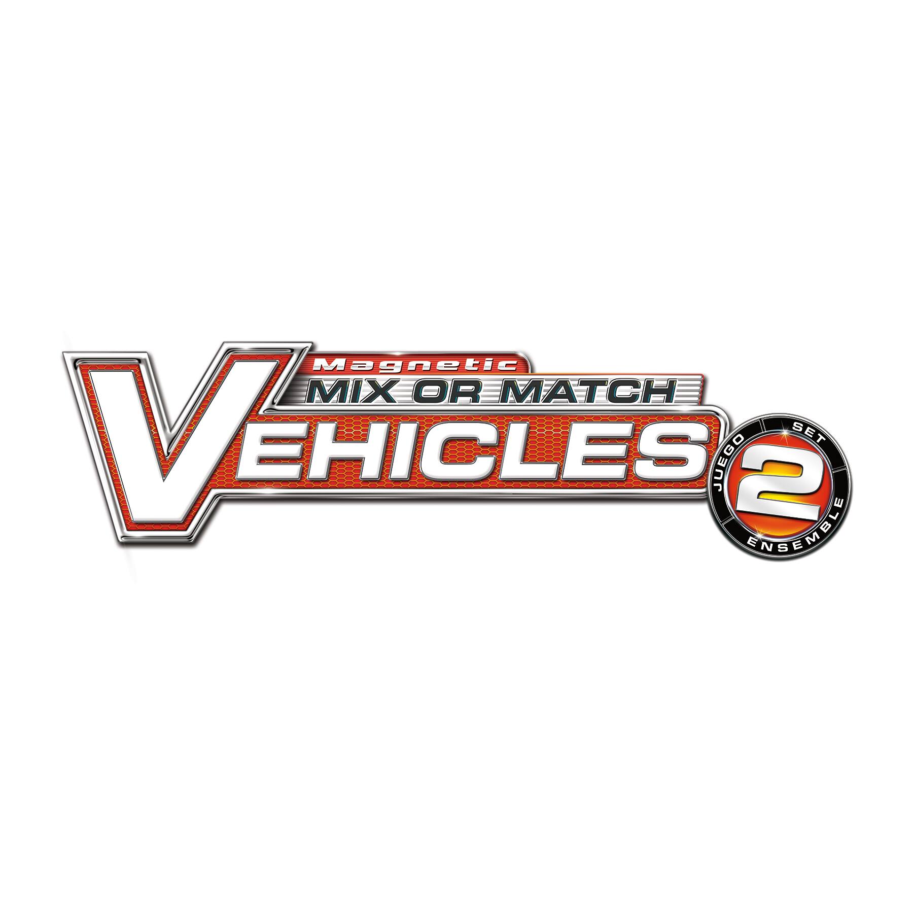 Magnetic Mix or Match Vehicles Set No.2