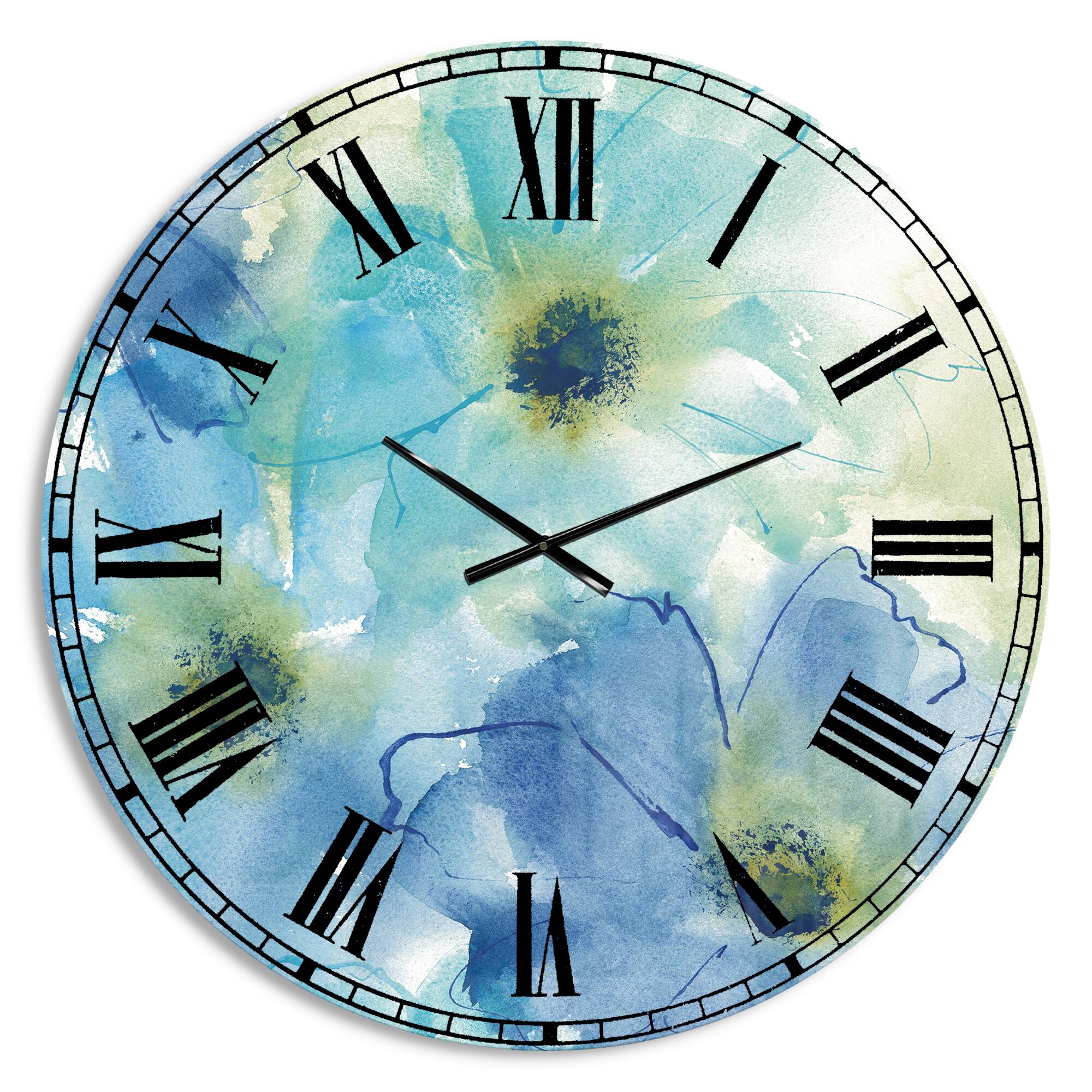 Designart 'Seashell Cosmos Ii Cabin Wall Clock