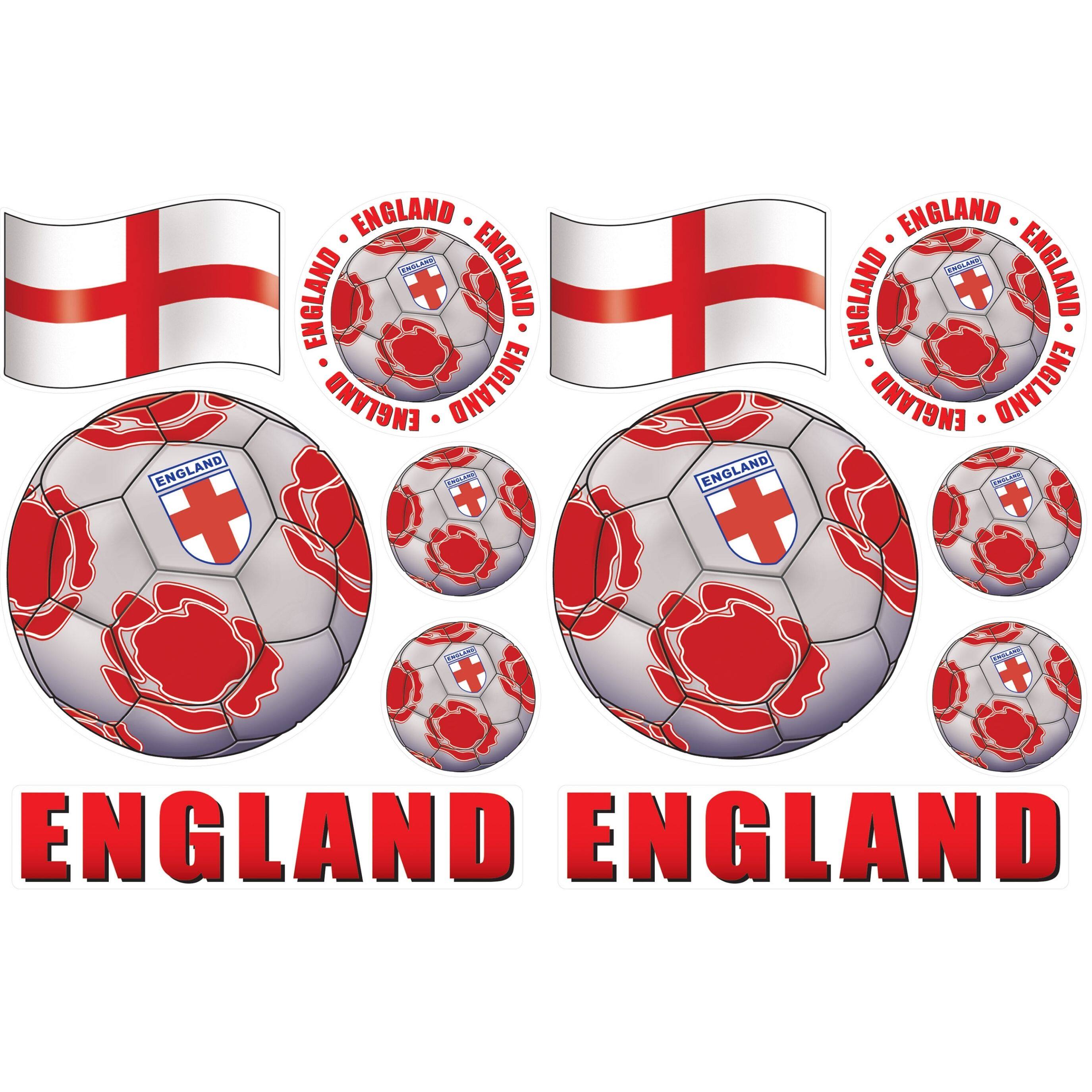 Beistle Soccer Peel 'N Place Decoration Packs
