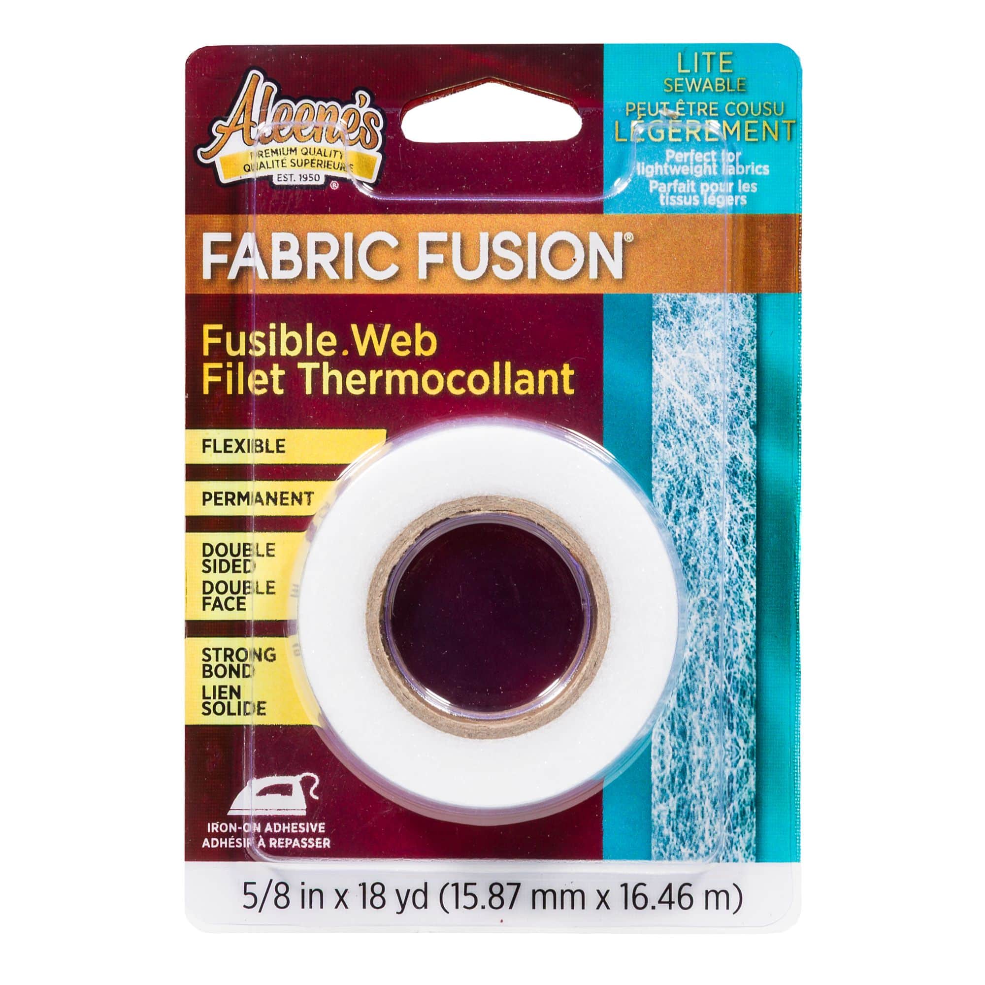 Aleene's® Fabric Fusion® White Lite Fusible Web