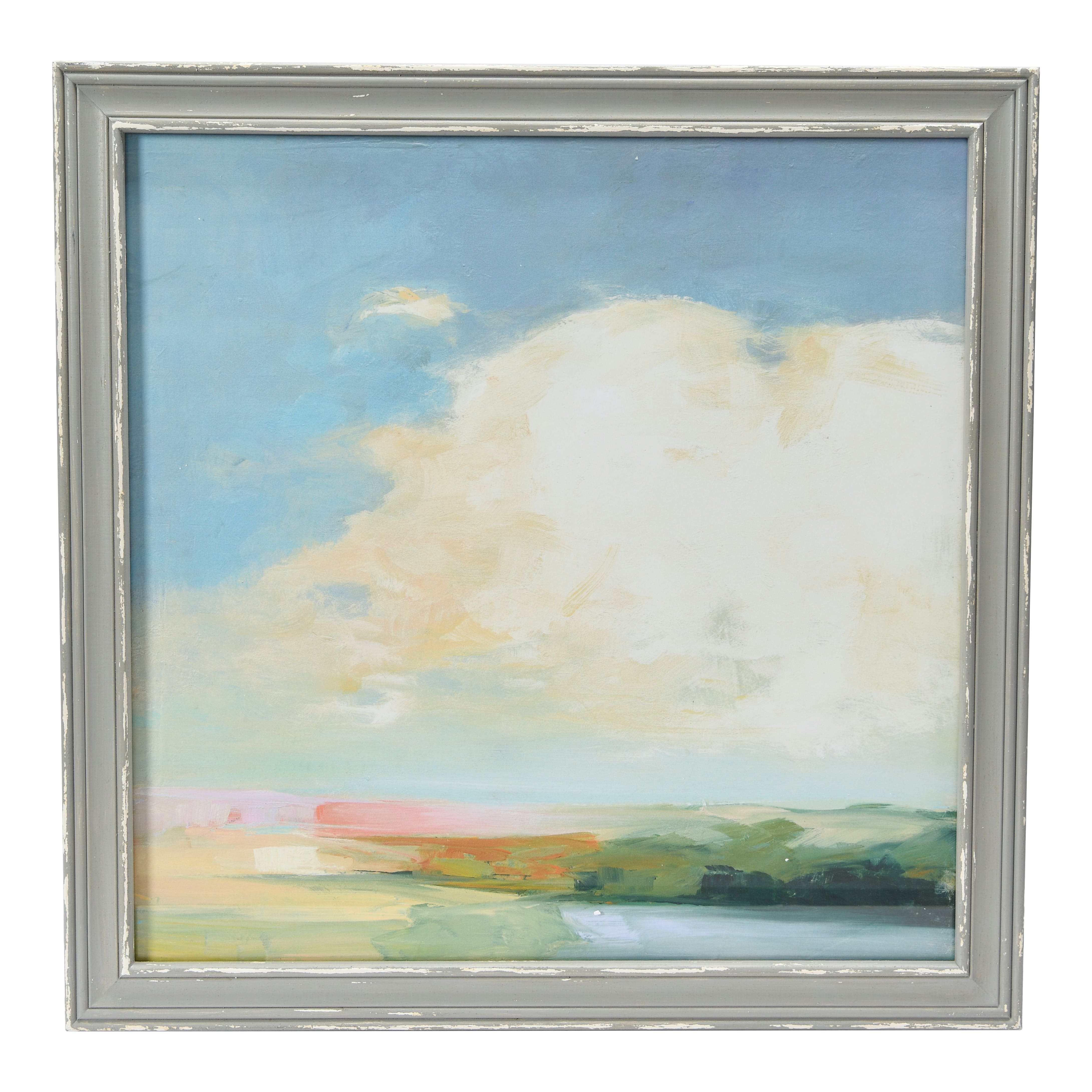 Hello Honey® Framed Abstract Landscape Print Wall Art