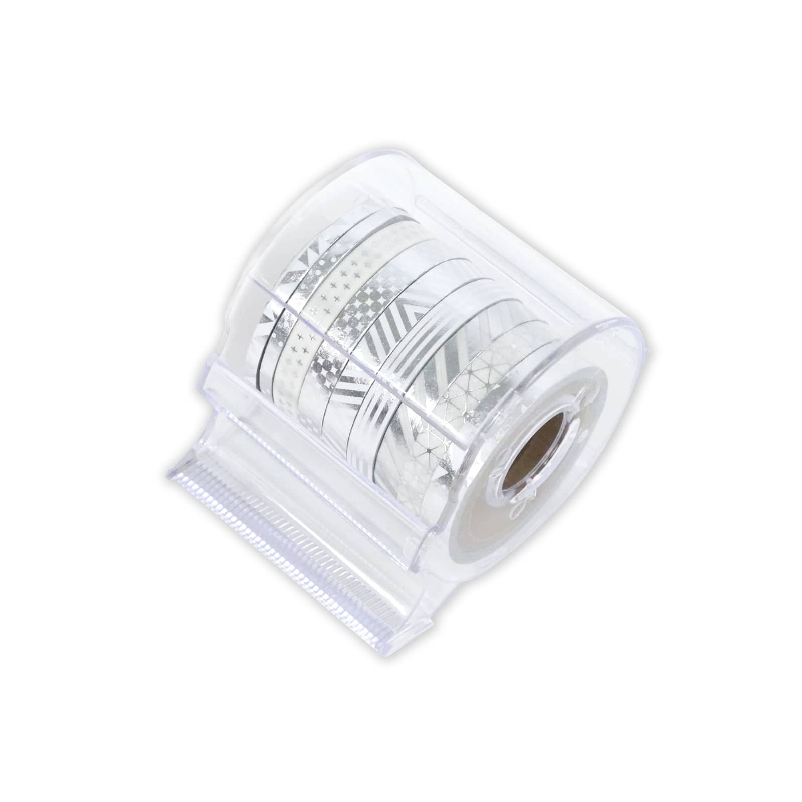 Silver Foil Crafting Washi Tape & Dispenser Set by Recollections™