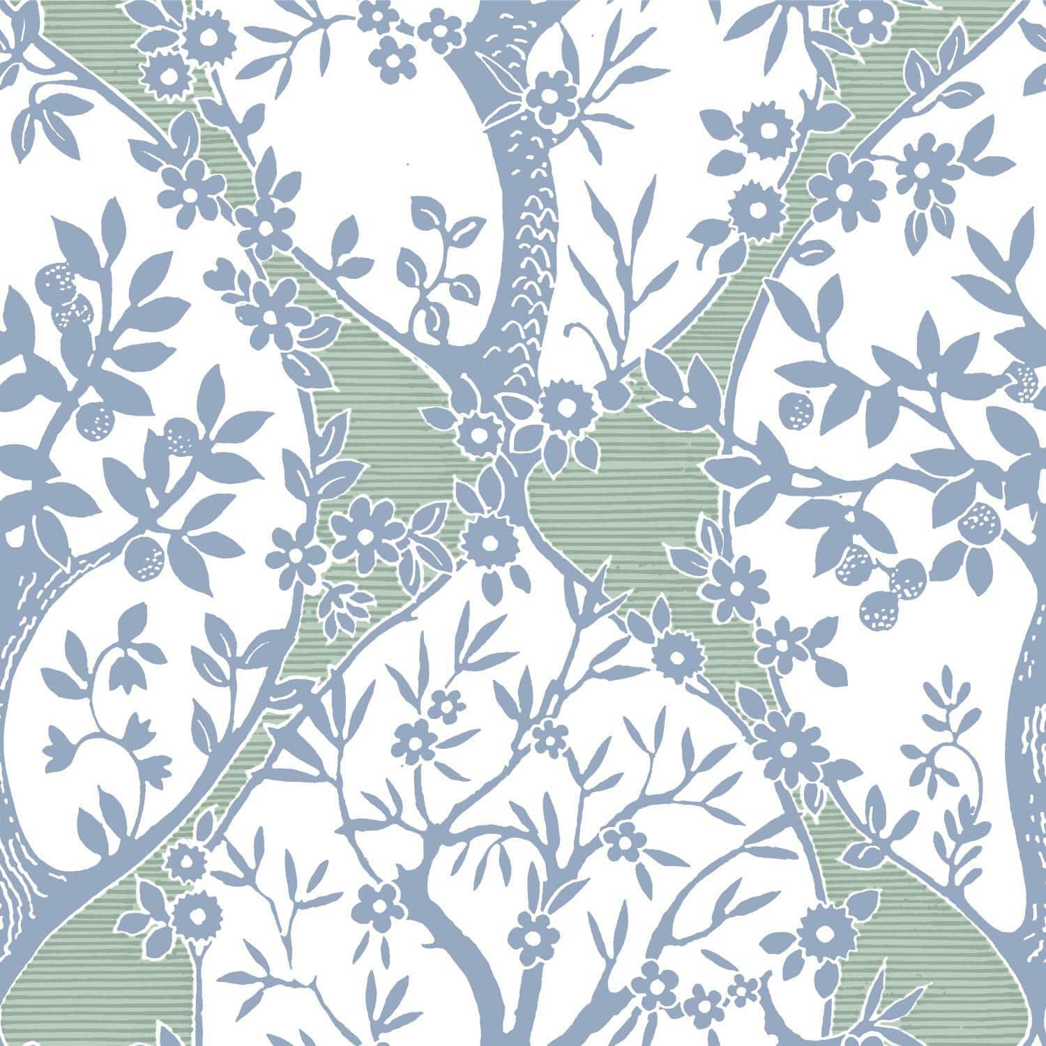 RoomMates Tree & Vine Ogee Peel & Stick Wallpaper