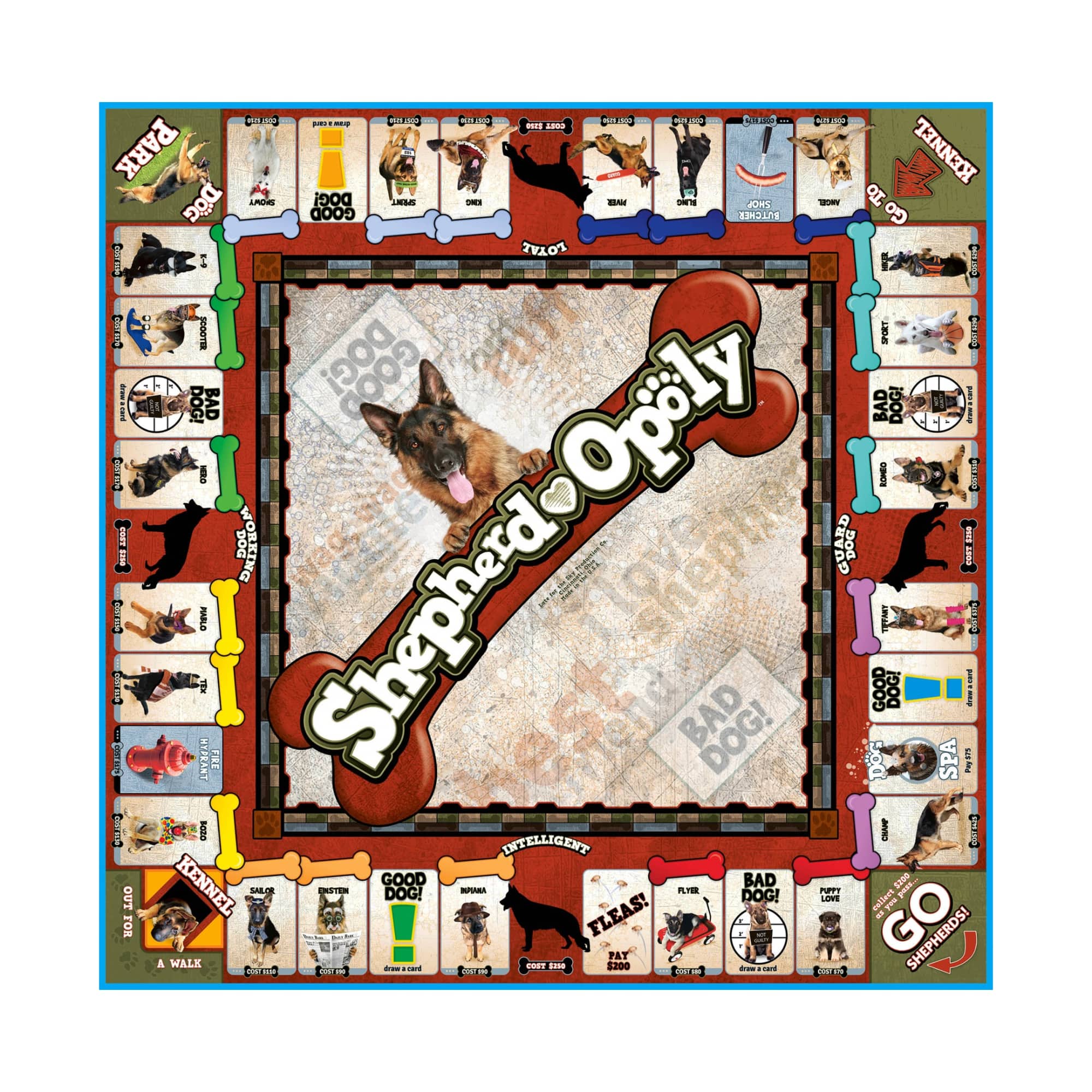 Late For The Sky Shepherd-Opoly™ Board Game