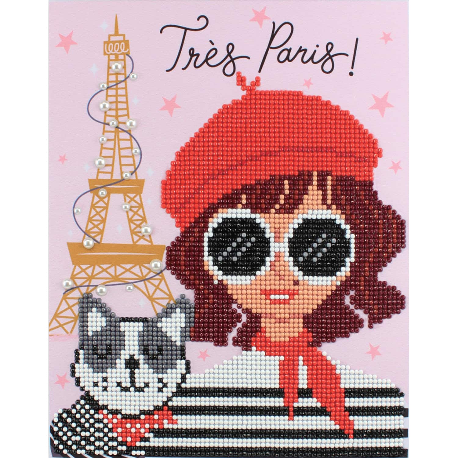 Camelot® Dots Trés Paris Diamond Painting Kit