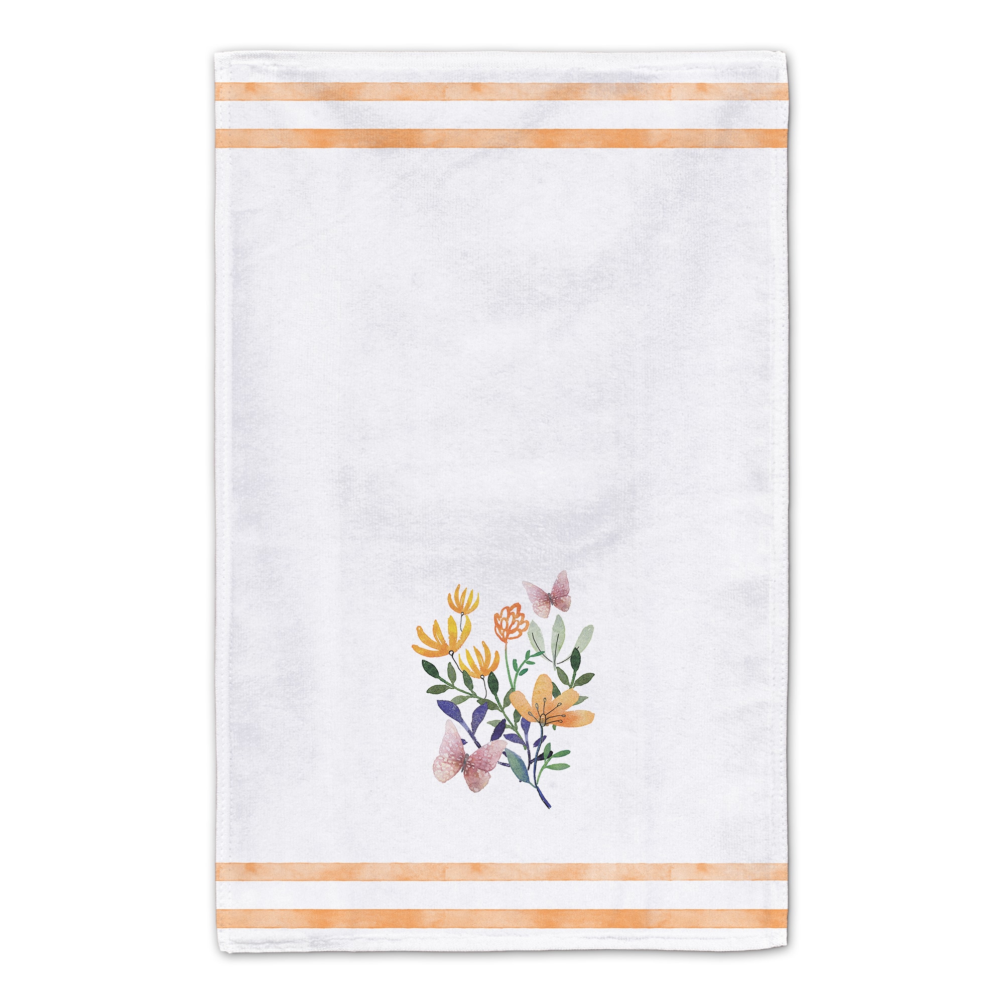 Butterflies and Flowers Tea Towel - Set of 2