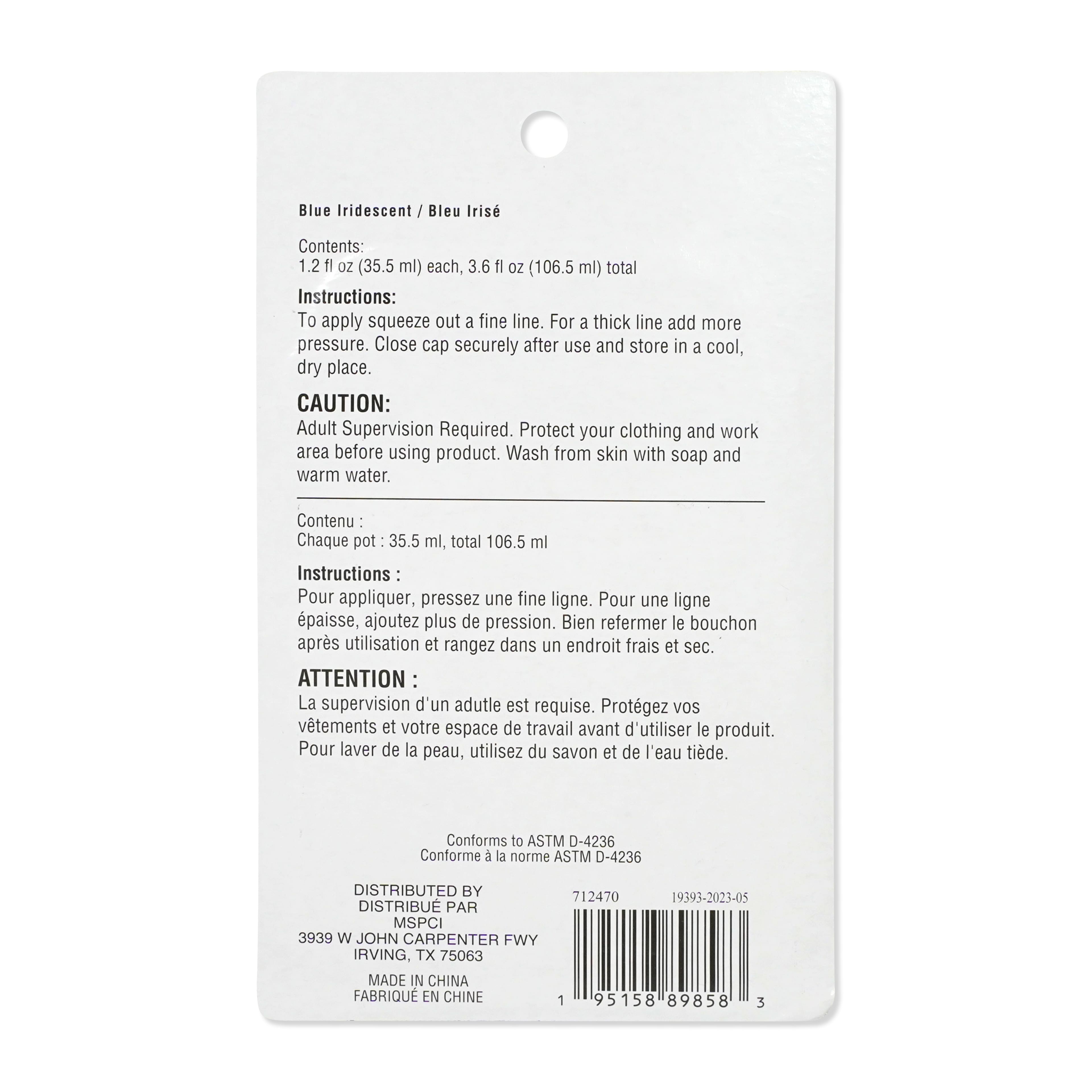 12 Packs: 3 ct. (36 total) Mixed Glitter Glue by Recollections™