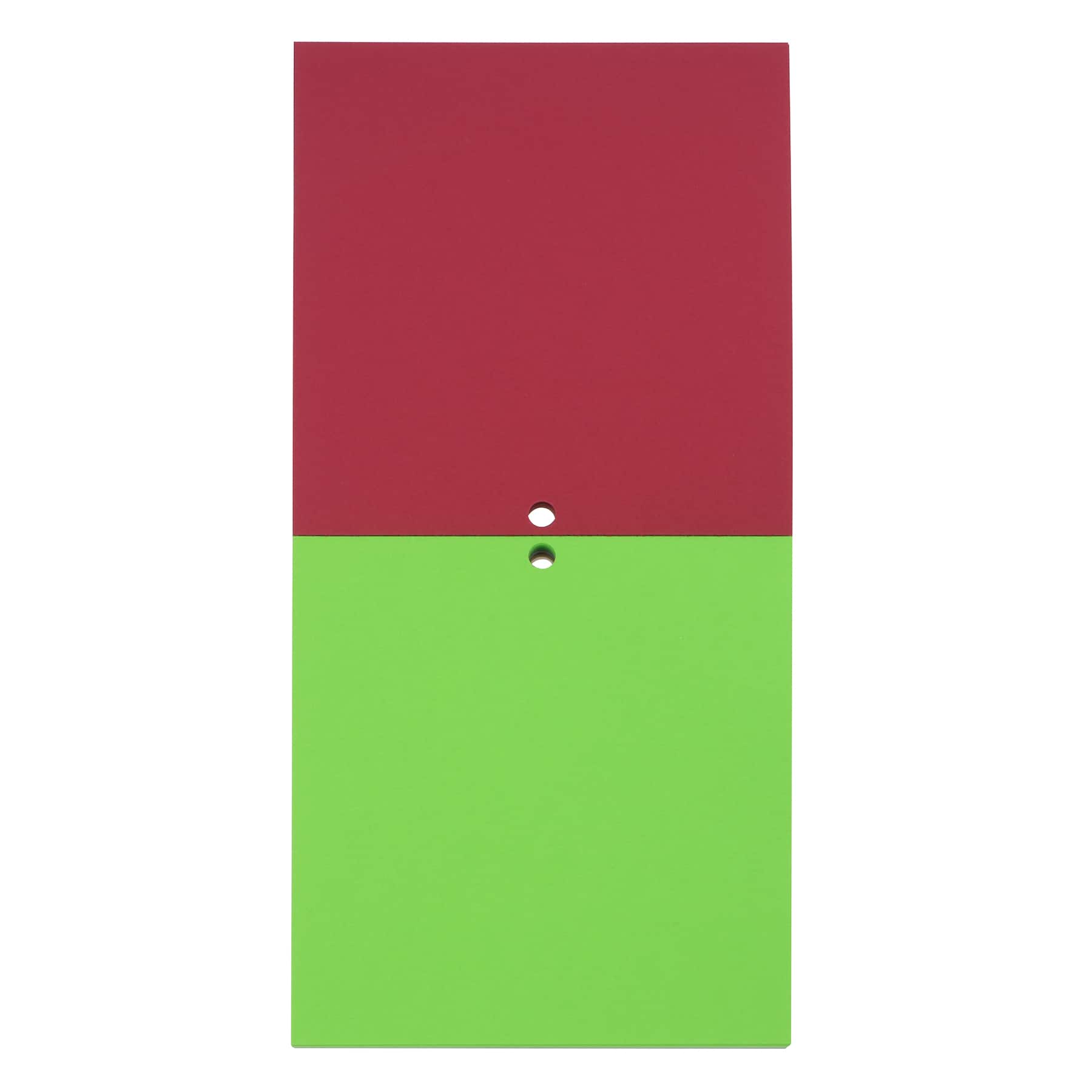 6 Pack: 6" x 6.5" Peppermint 65lb. Cardstock Paper Pad by Recollections™