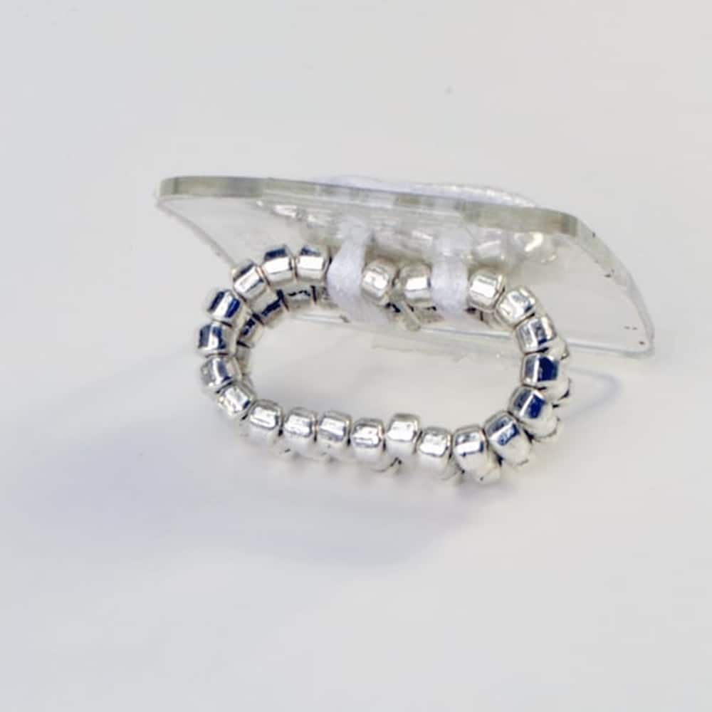 JAM Paper Silver Design Ring, 2ct.