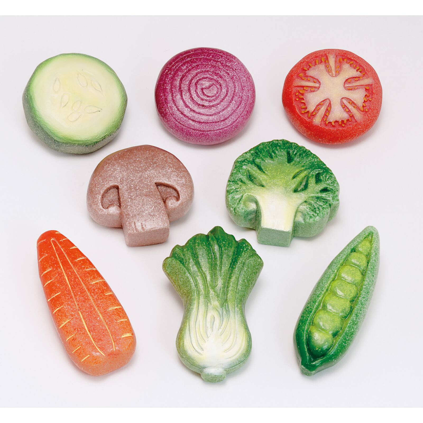 Yellow Door Vegetable Sensory Play Stones Set