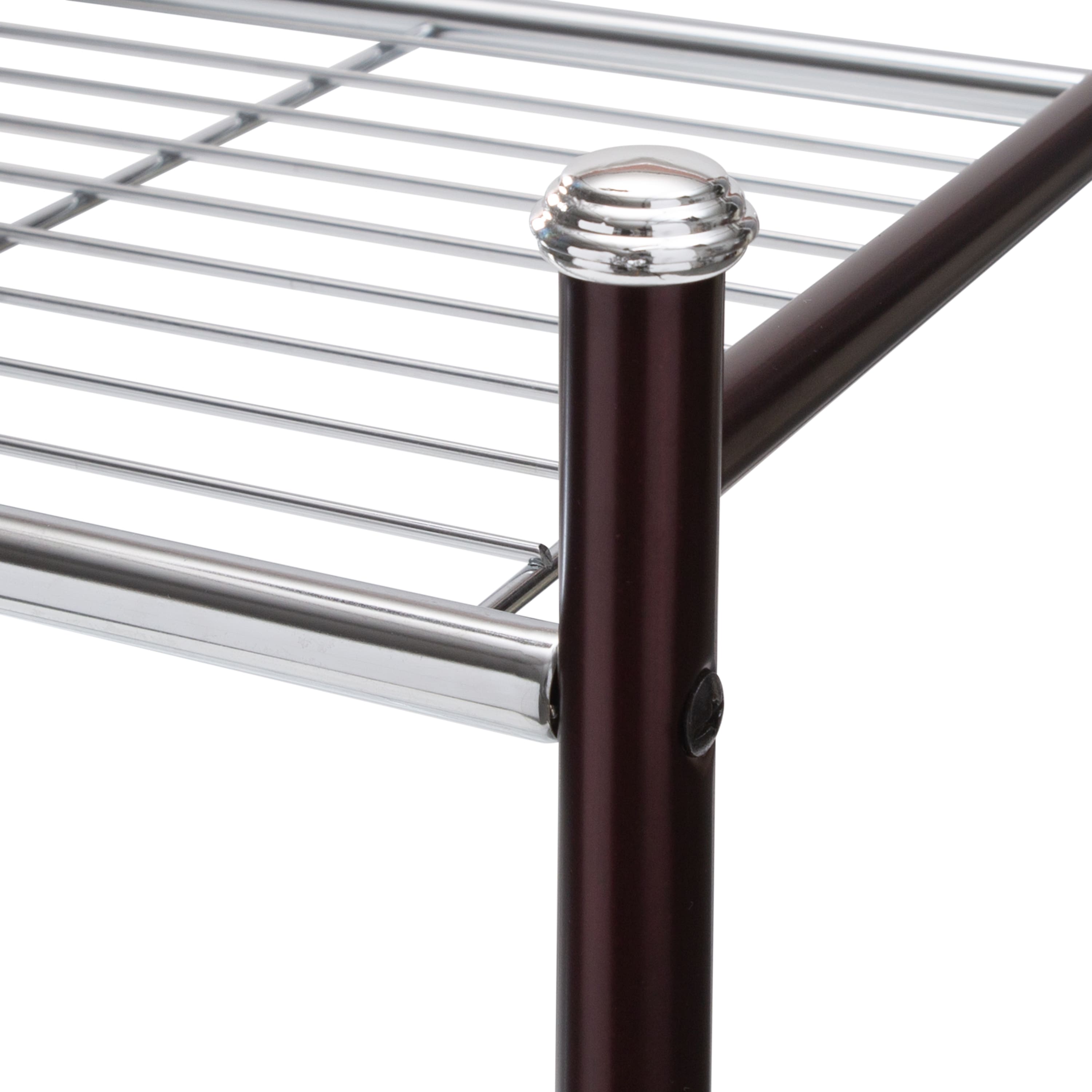 Organize It All Duplex 4 Tier Freestanding Wire Rack