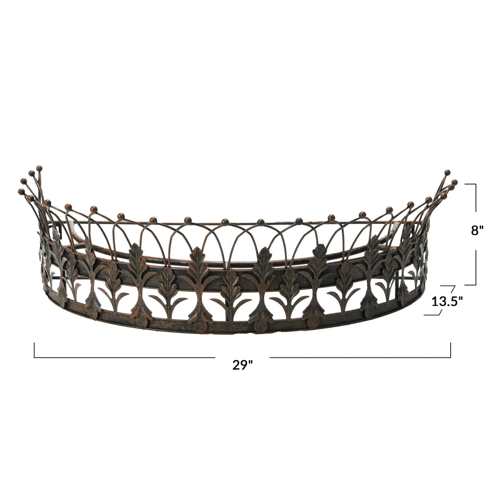 Hello Honey® 29" Metal Curtain Crown