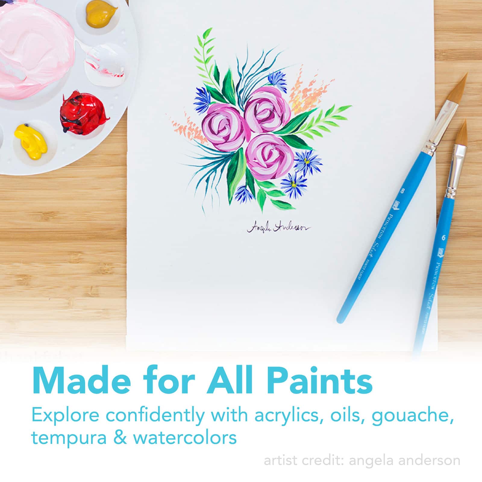 Princeton™ Select™ Artiste Series 3750 #21 Brush Set