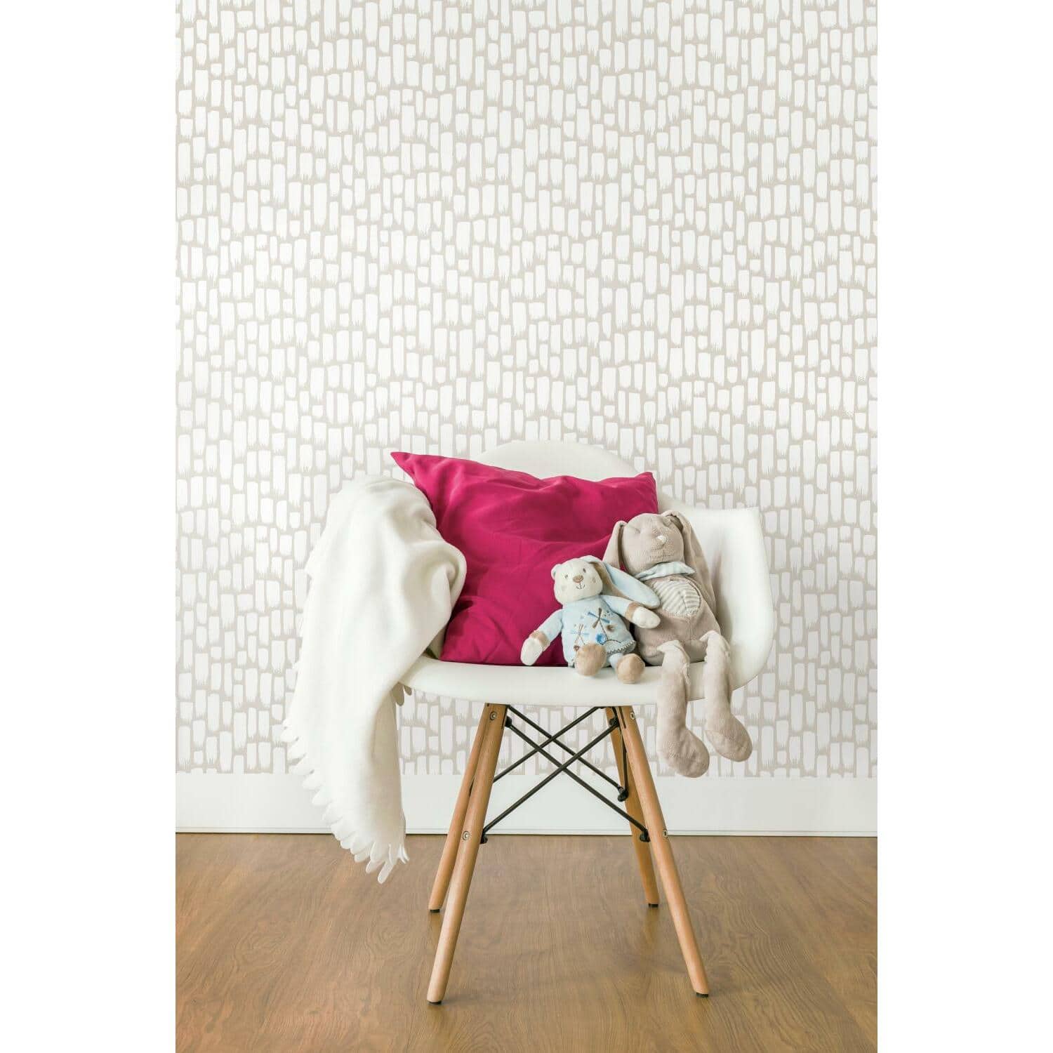RoomMates Taupe Sumi-E Peel & Stick Wallpaper