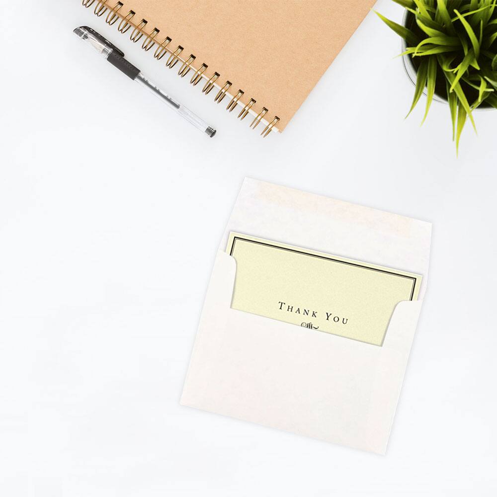JAM Paper 4.375" x 5.75" Recycled Parchment Invitation Envelopes
