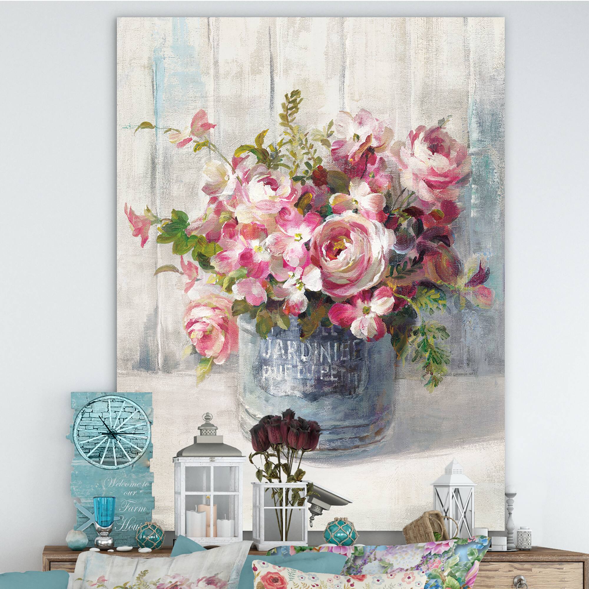 Designart - Maison Des Fleurs III