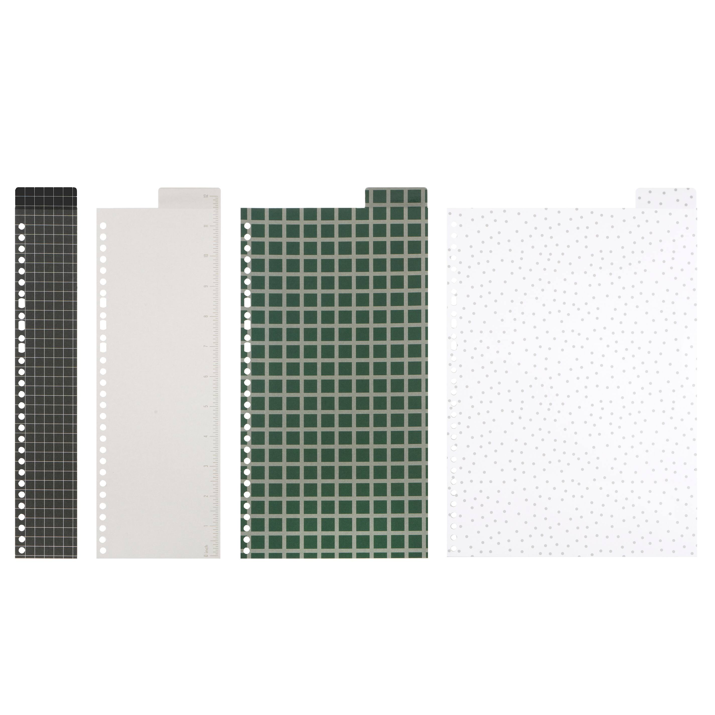 A4 Planner Vertical Tab Dividers, 4ct. by Recollections™