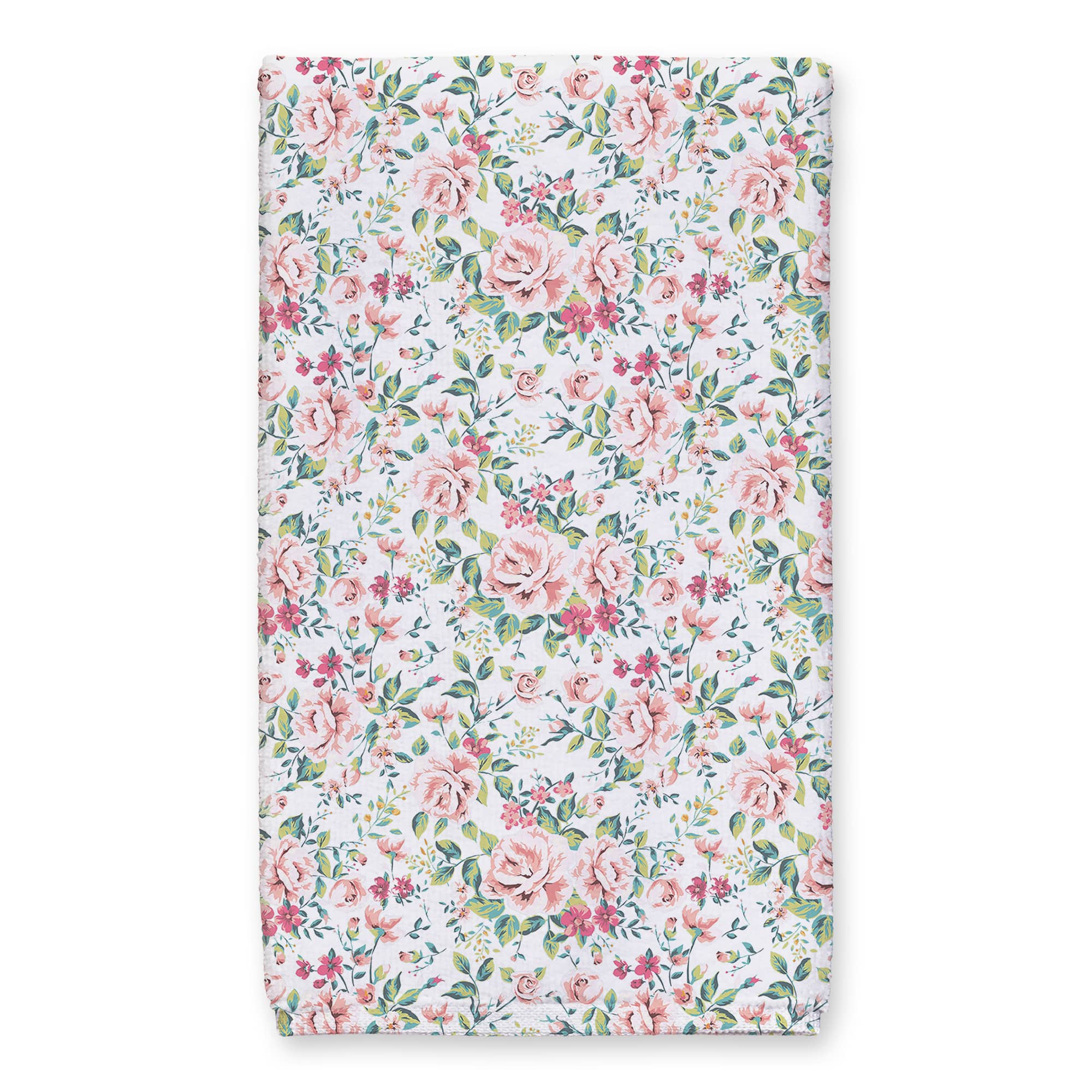 Floral Rabbit Tea Towel - Set of 2