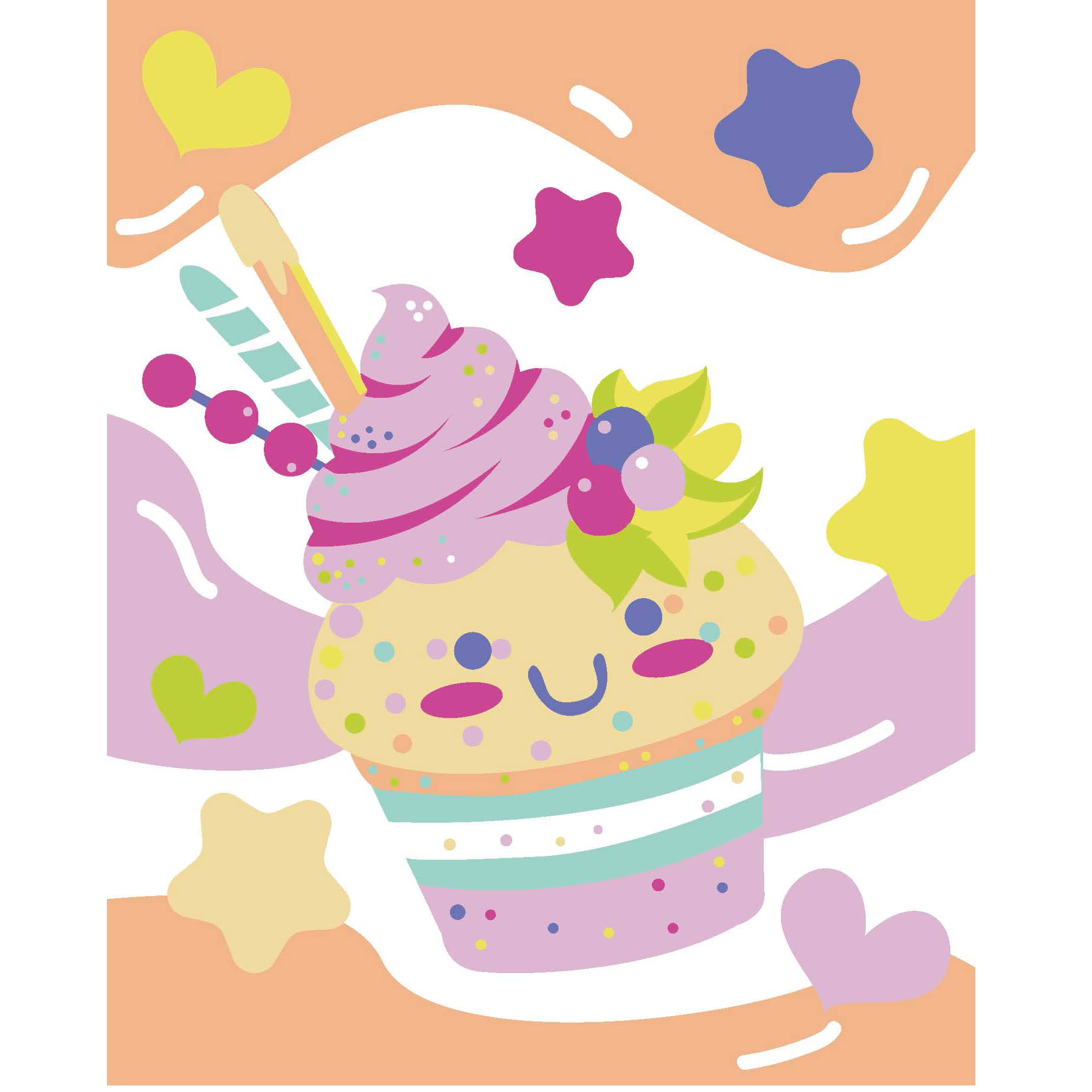 Jolly Jelly Sweets Paint Marker-by-Number Kit by Artist's Loft®