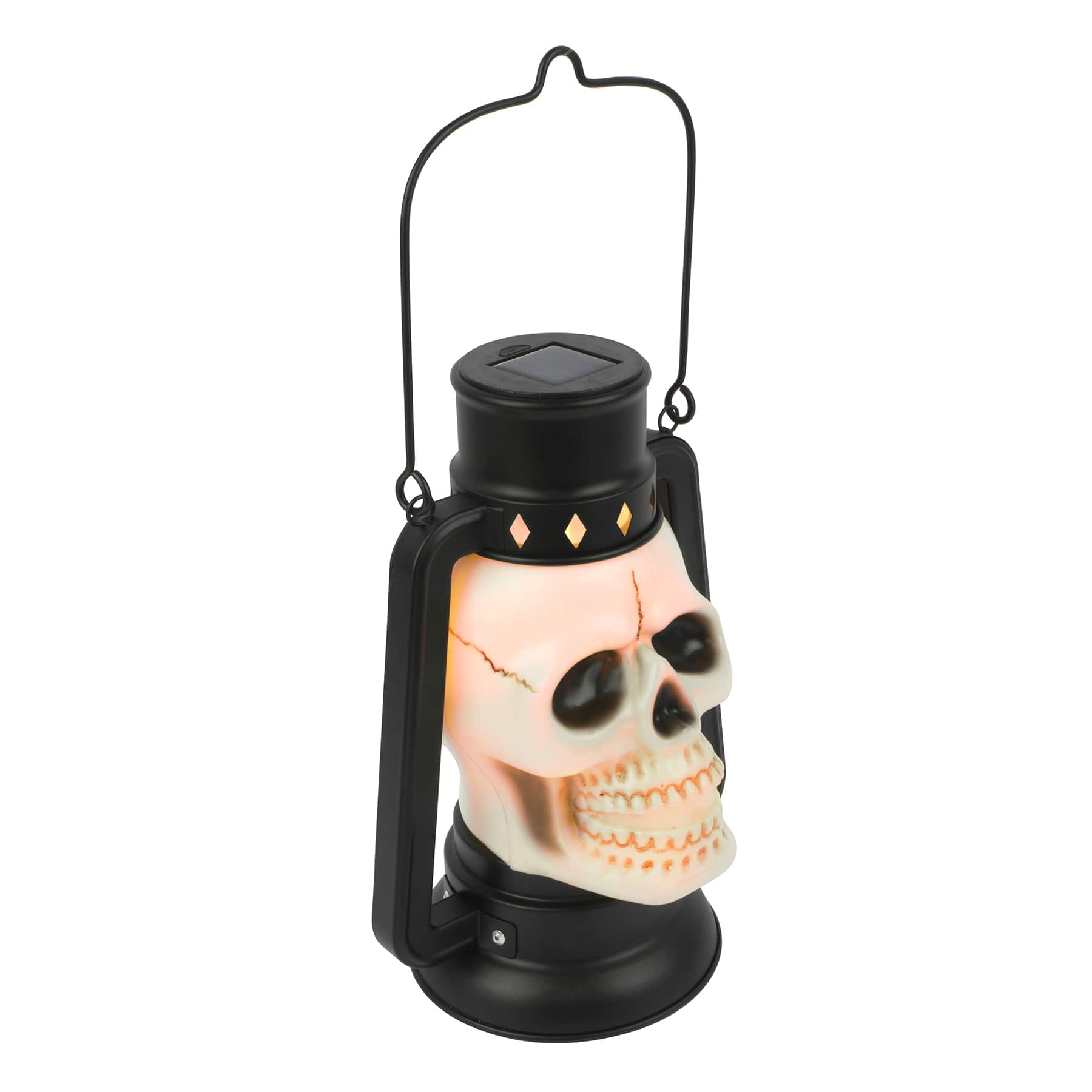 11" Skull Solar Lantern by Ashland®