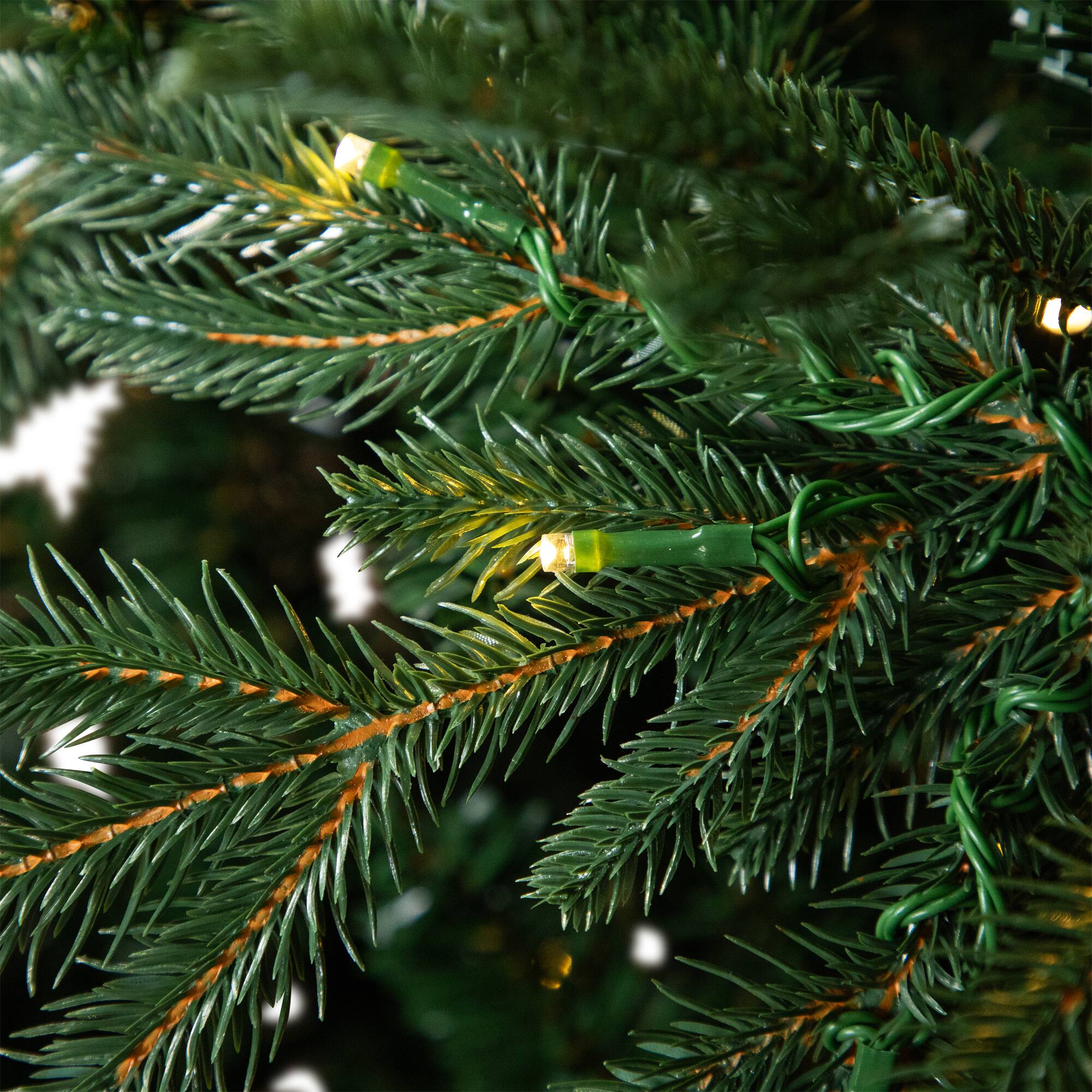 6.5ft. Pre-Lit Real Touch™ Ashburn Pine Artificial Christmas Tree, Warm White LED Lights