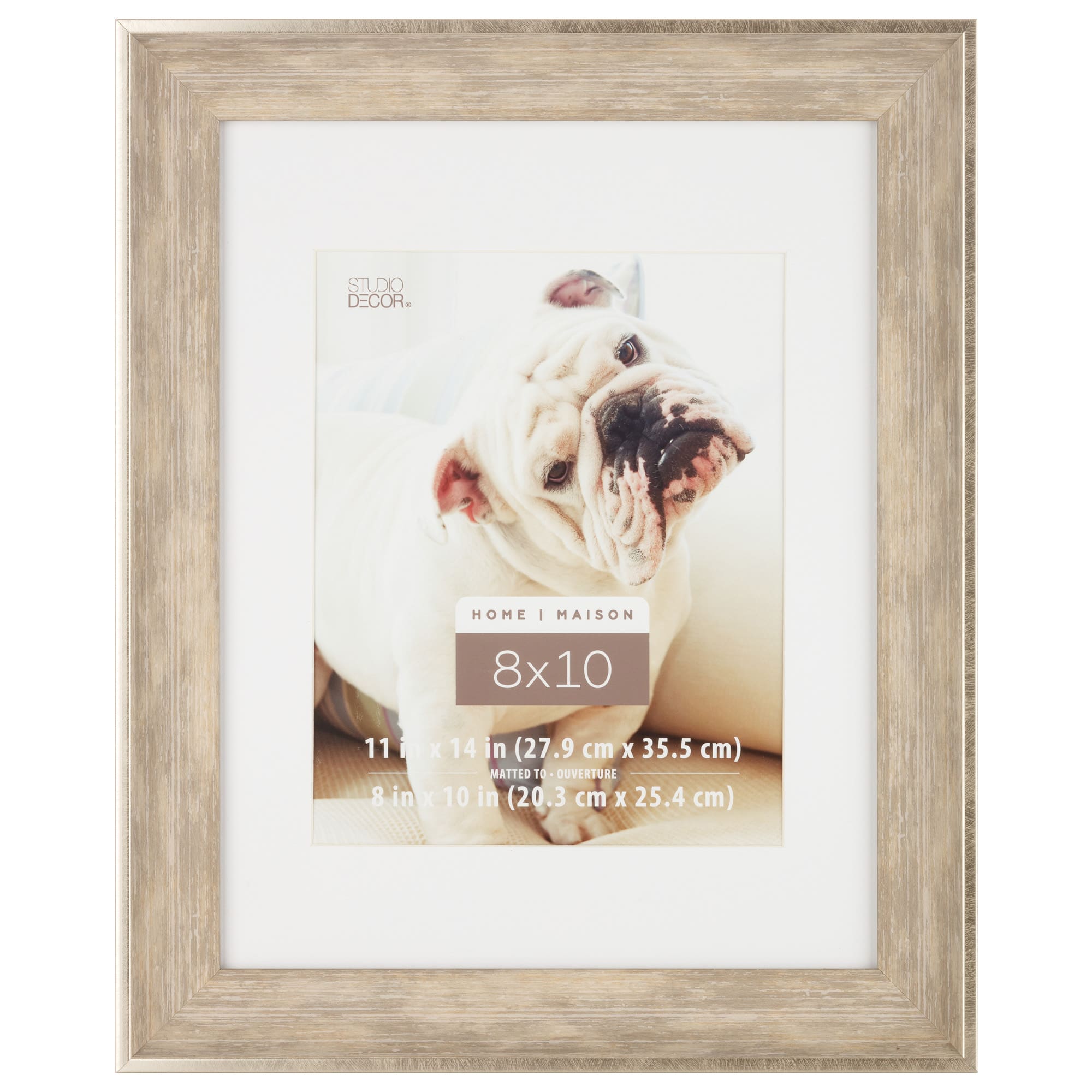 Champagne Frame with Mat by Studio Décor