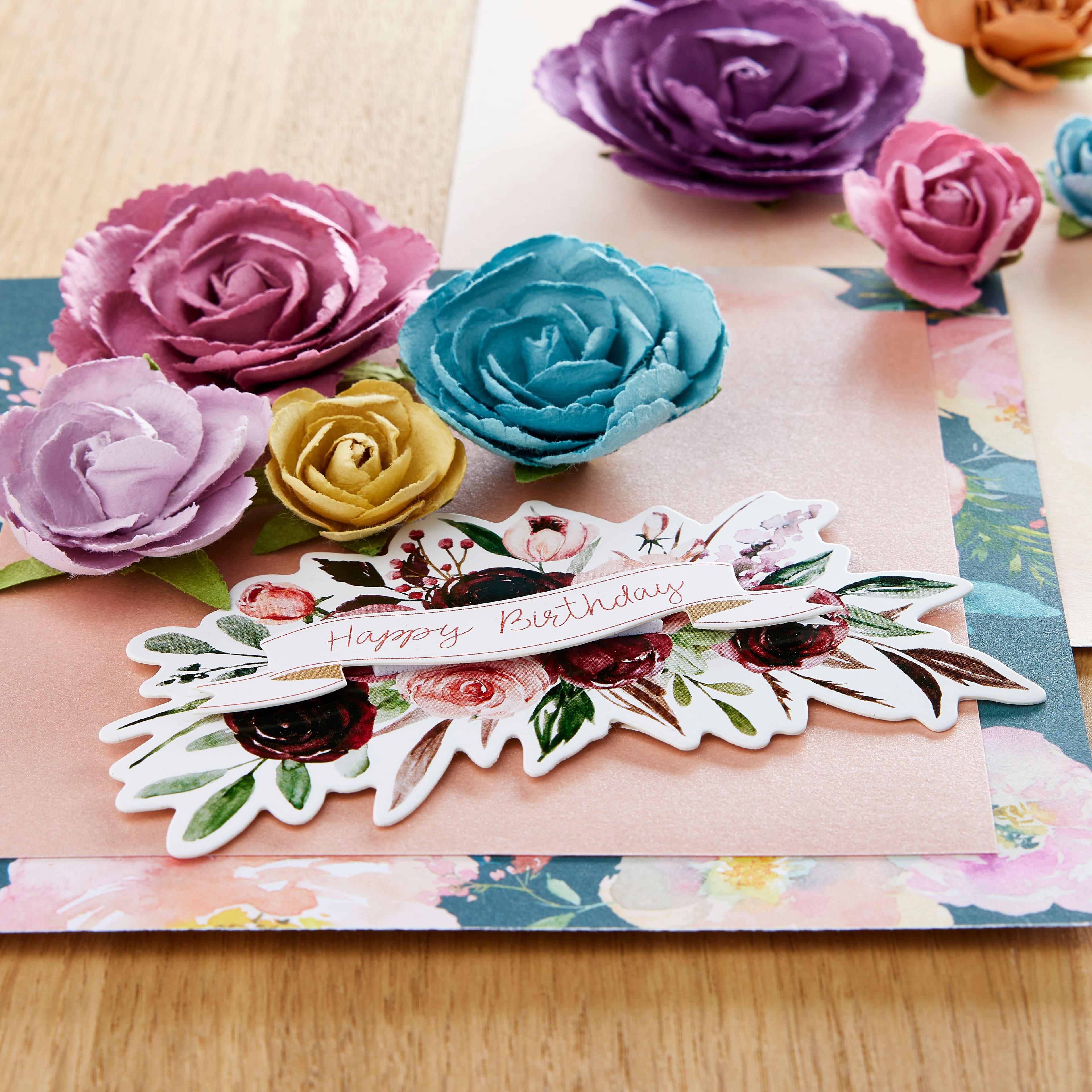 Floral Happy Birthday Sticker by Recollections™