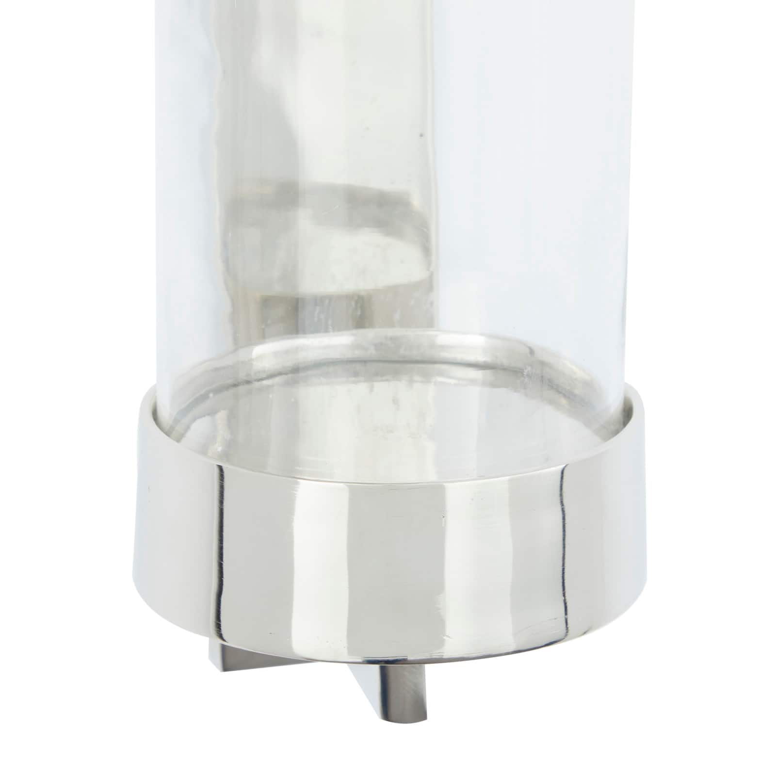 Silver Aluminum Contemporary Wall Sconce, 16" x 5" x 7"