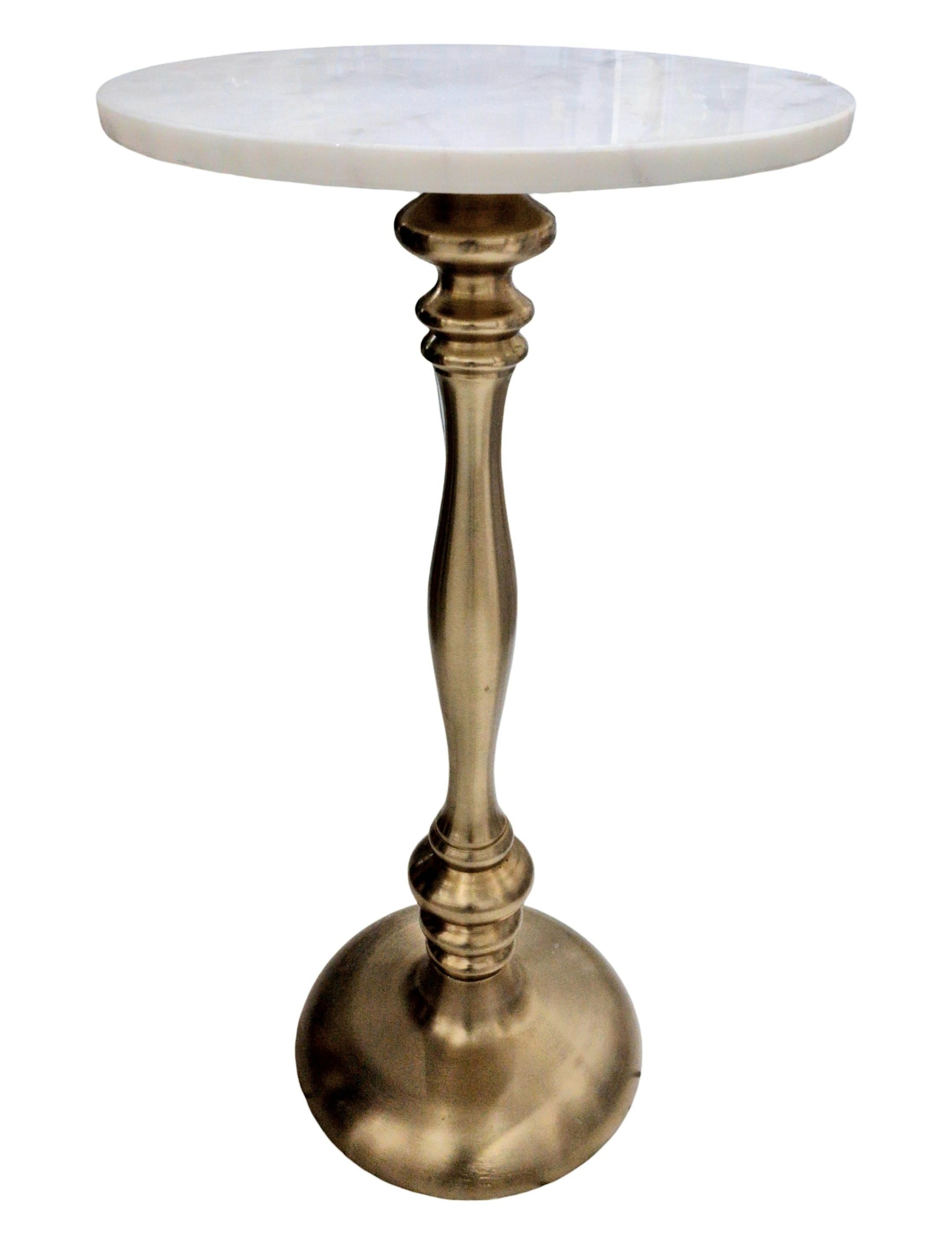 22.5" Marble Accent Table by Ashland®