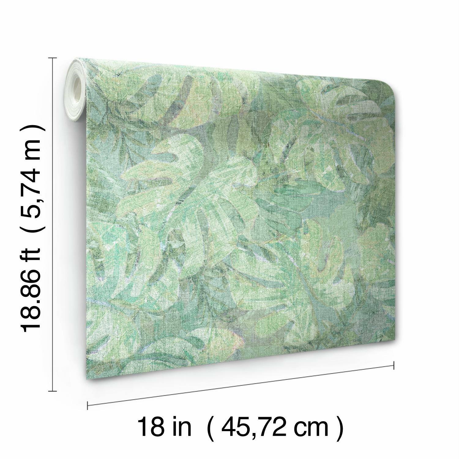 RoomMates Jungle Leaf Canopy Peel & Stick Wallpaper