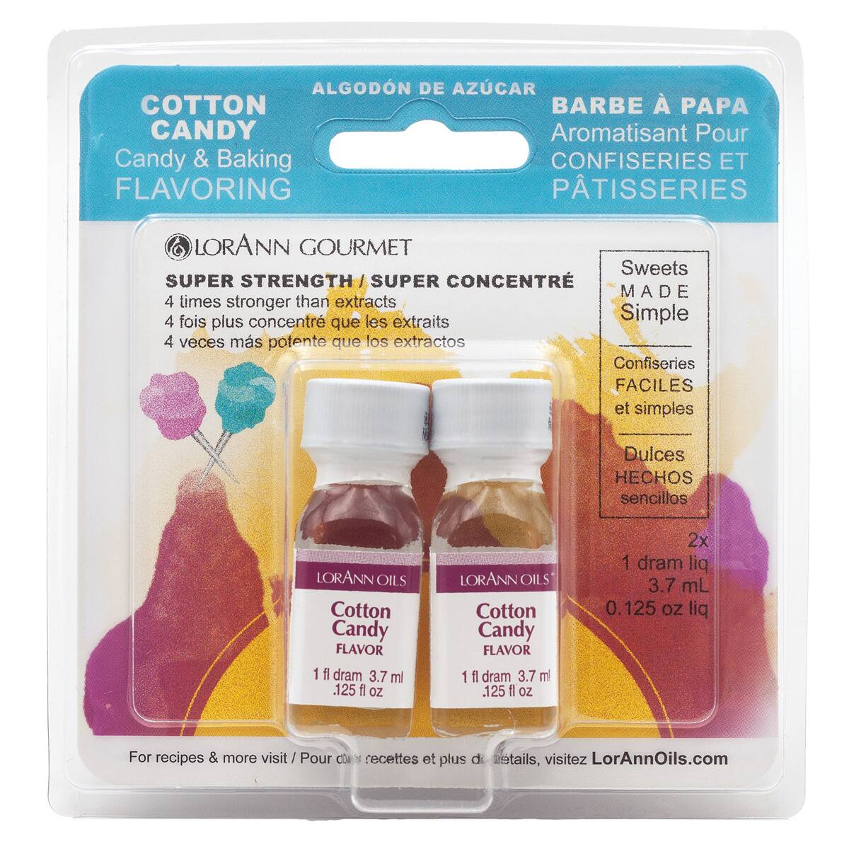 LorAnn Cotton Candy Flavour Twin Pack