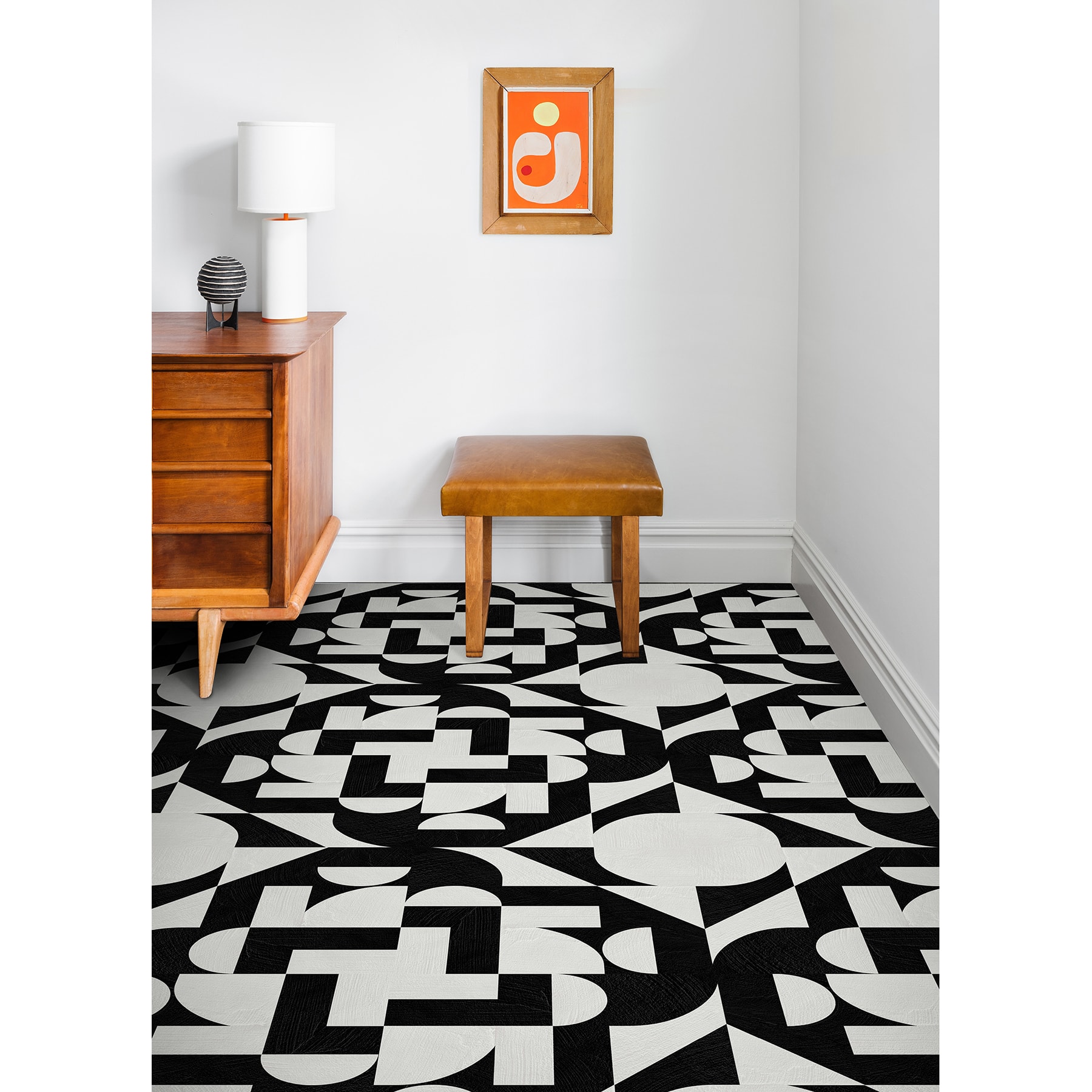 Very Gay Paint Gia Metric Peel & Stick Floor Tiles, 10ct.