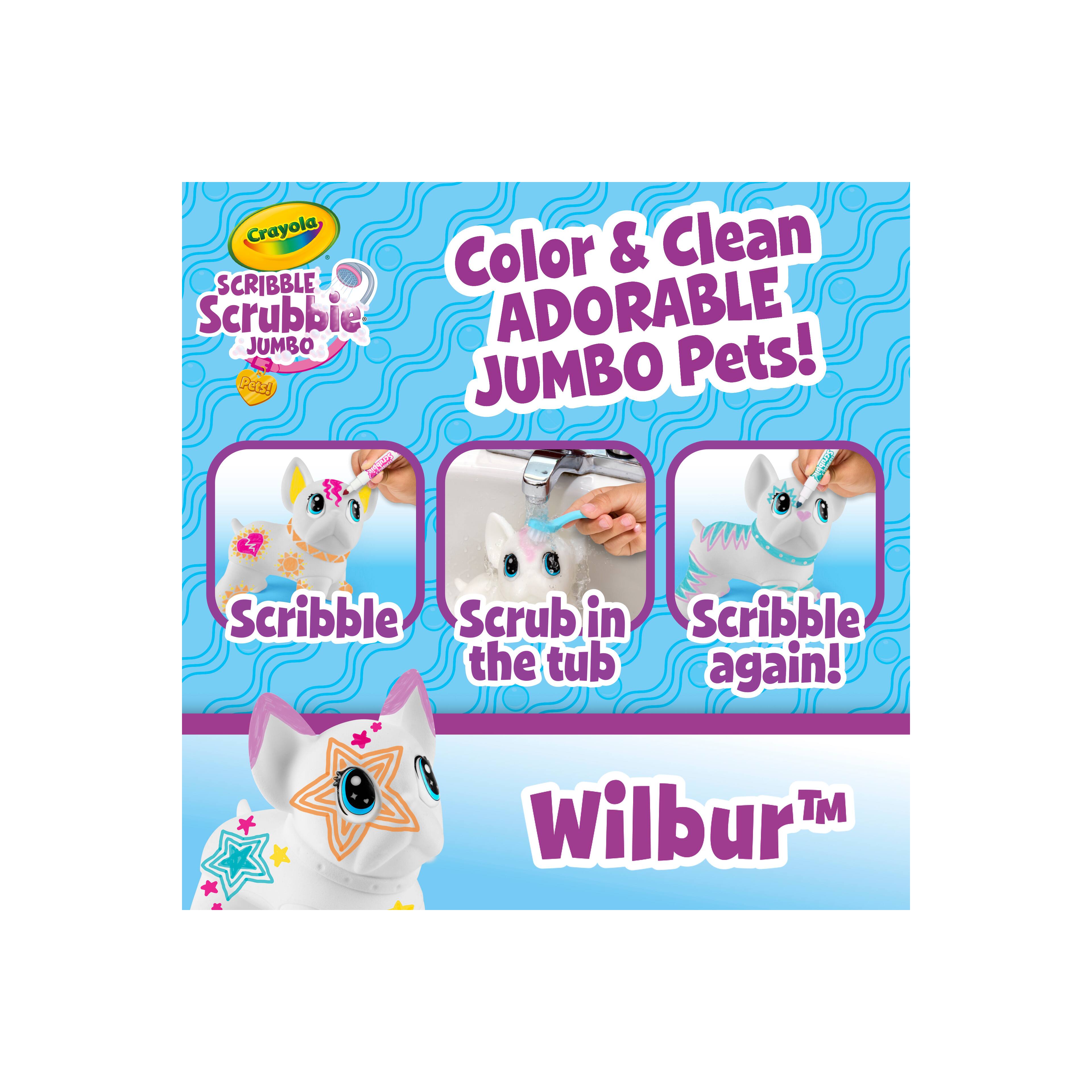Crayola® Scribble Scrubbie Jumbo Wilbur™ Dog