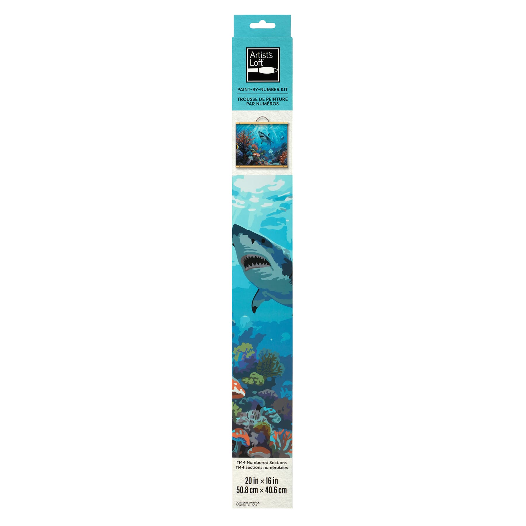 20" x 16" Great Barrier Reef Shark Paint-by-Number by Artist's Loft®