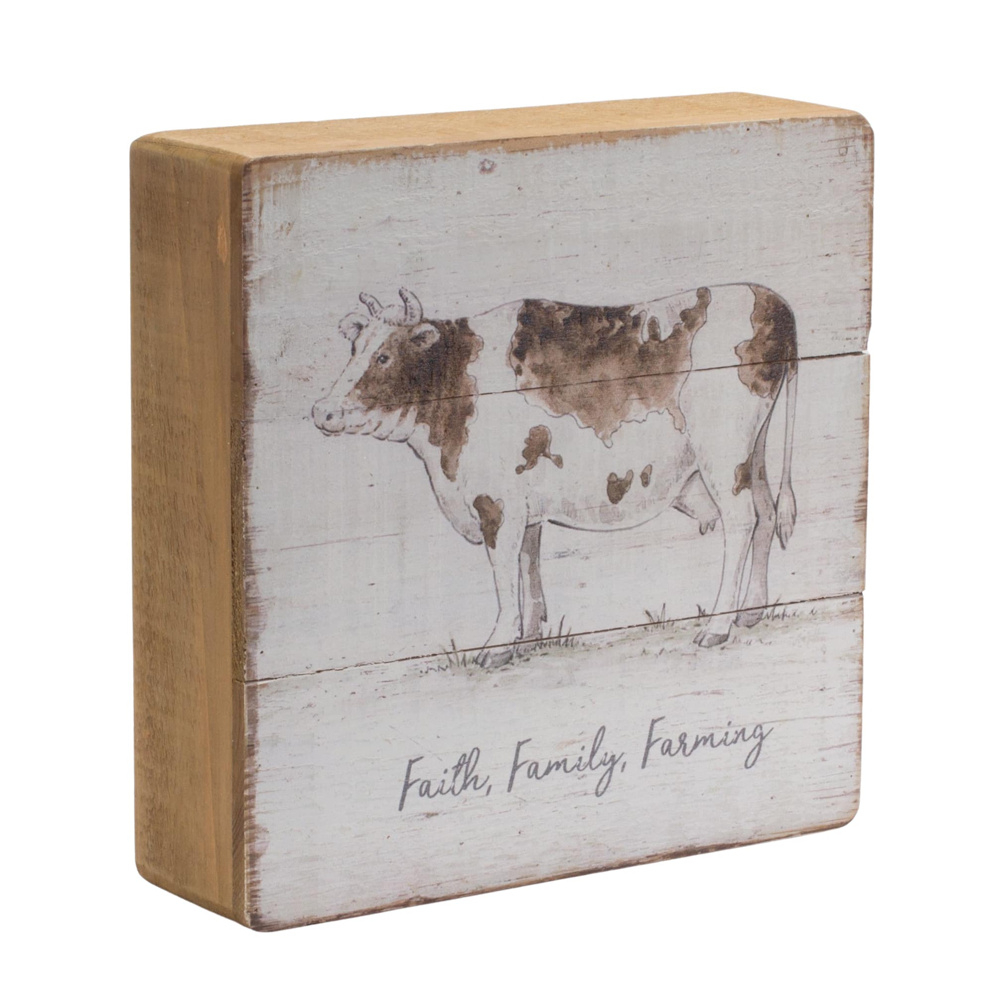 7.75" Wood Farm Sign Set