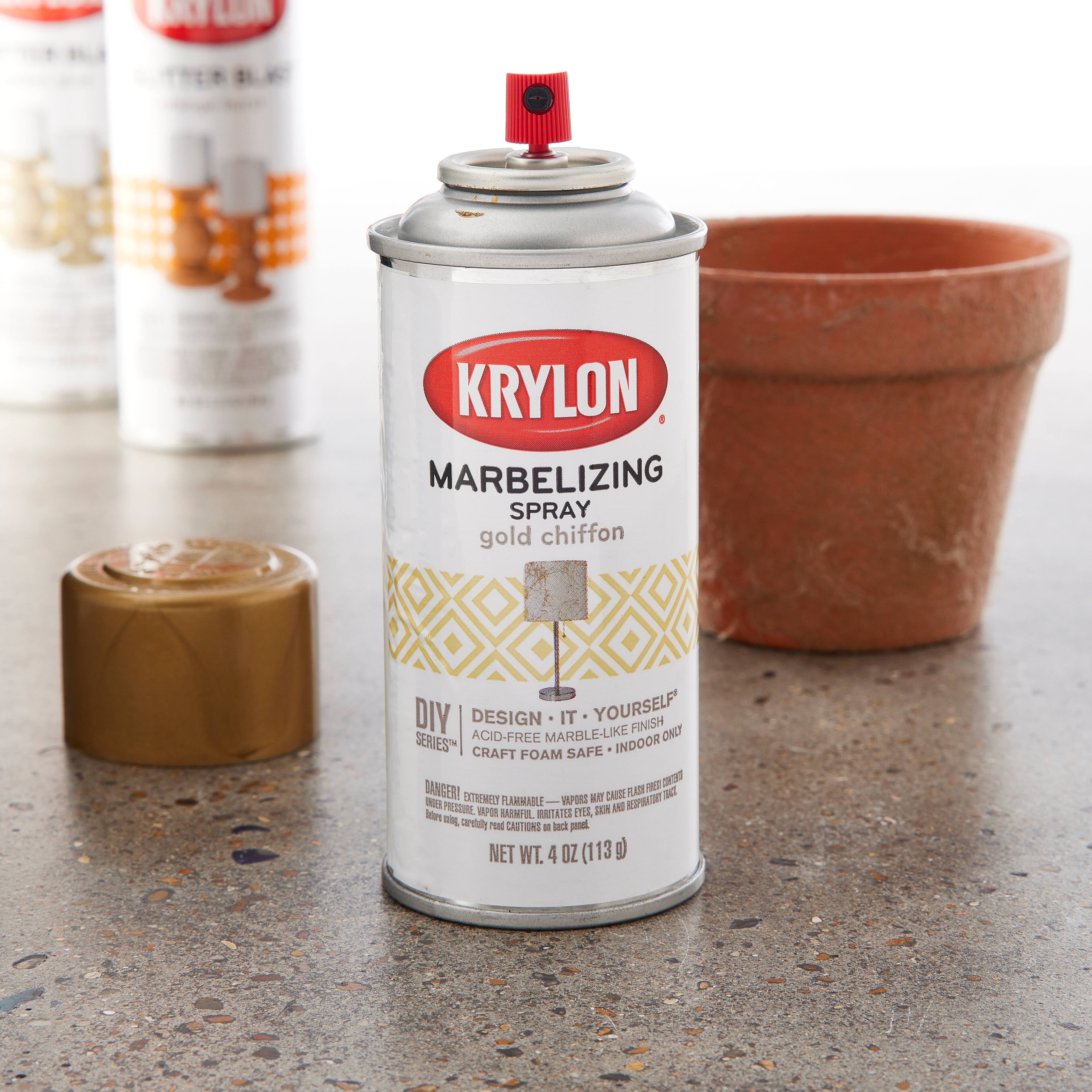 Krylon® Marbelizing Spray, Gold Chiffon