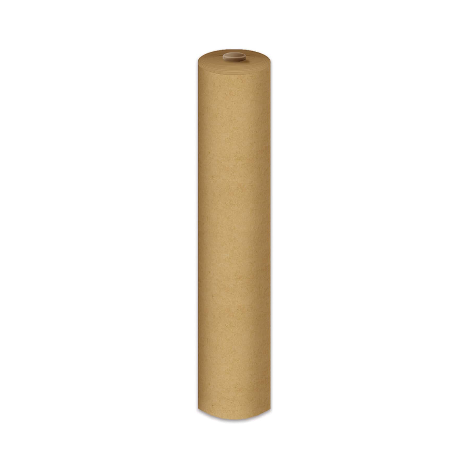 Beistle 24" x 100ft. Brown Kraft Paper Table Roll