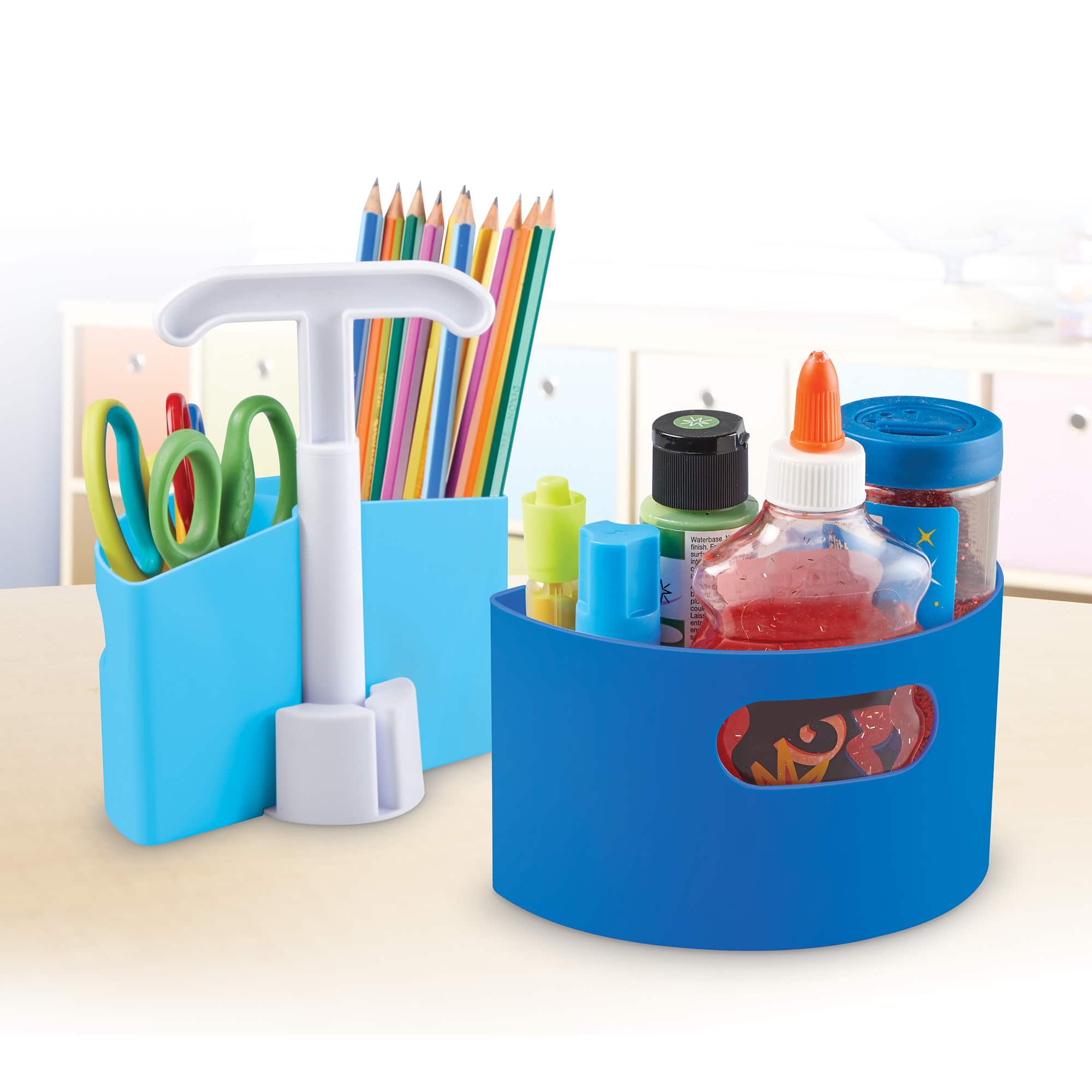 Learning Resources Create-A-Space Blue Mini-Center