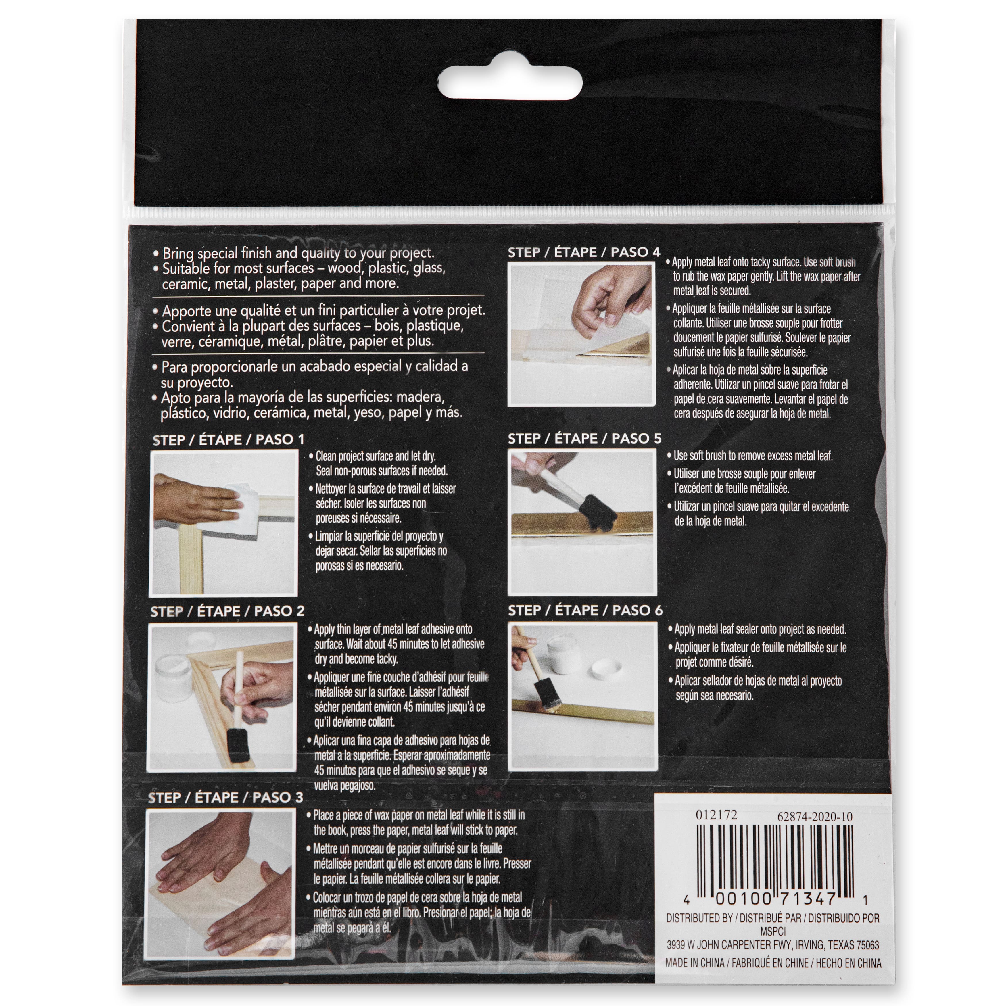 6 Packs: 25 ct. (150 total) Premium Silver Leaf Sheets by Craft Smart®