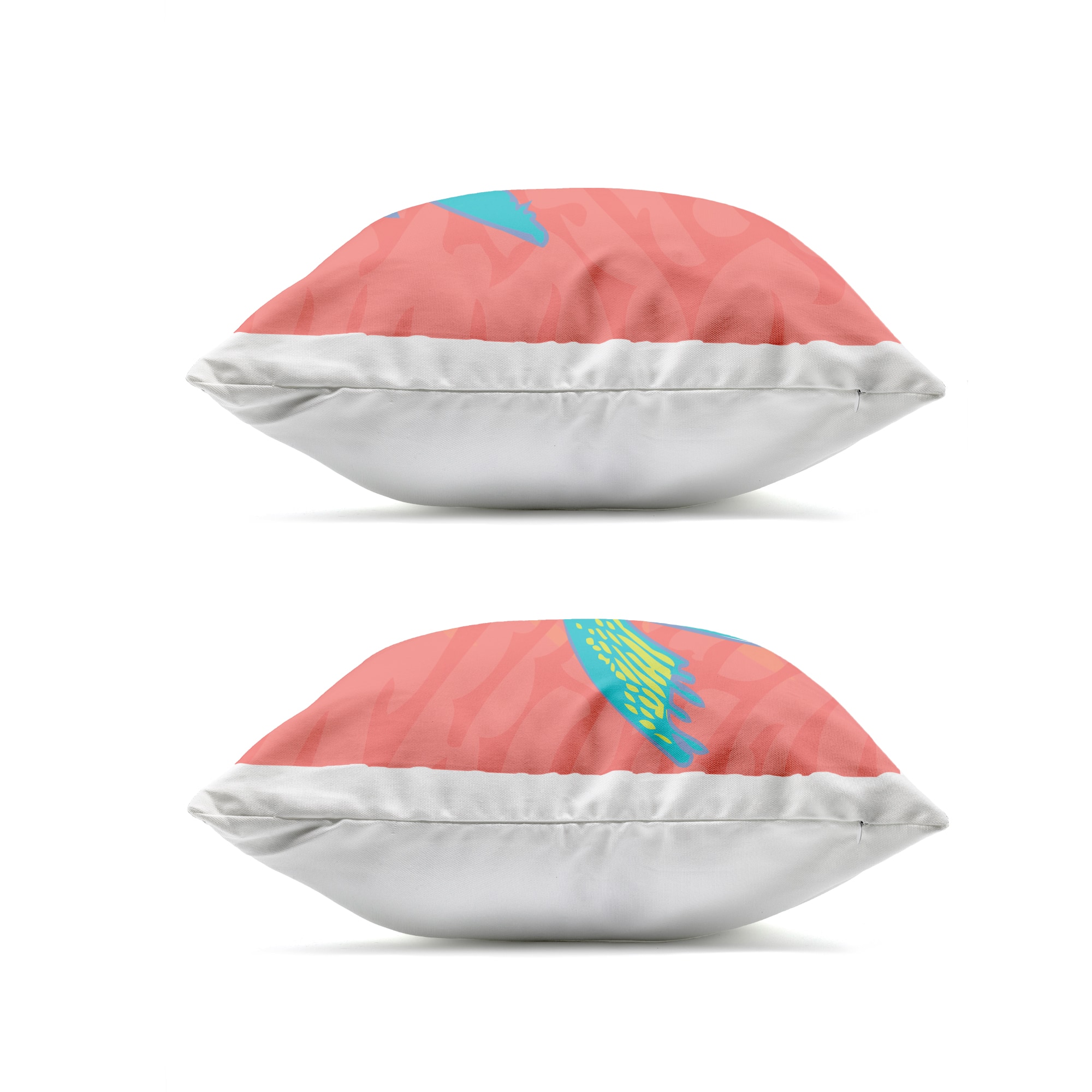 Stupell Industries 18" x 18" Vivid Tuna Aquatic Fish Outdoor Print Throw Pillow Set