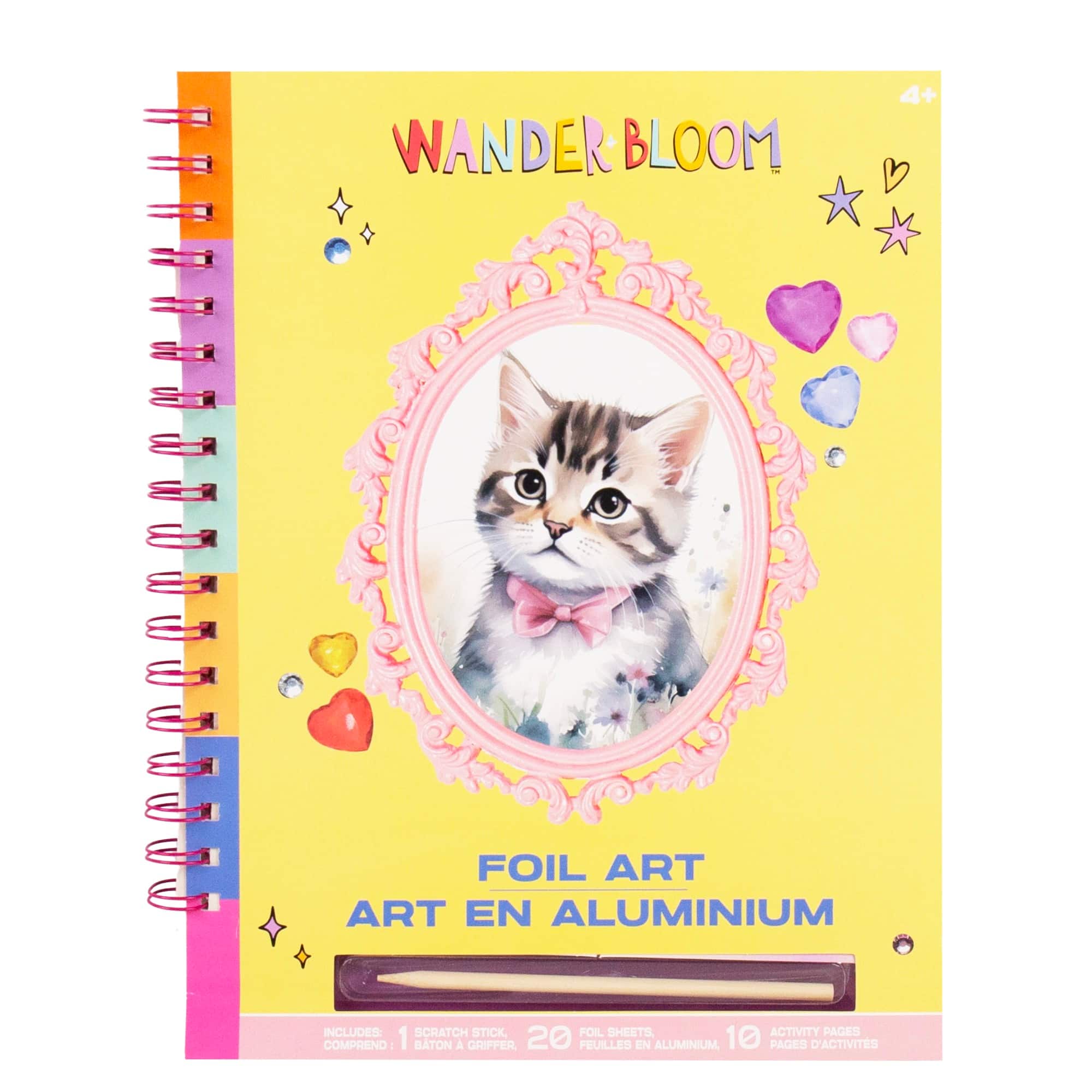 WanderBloom Foil Art