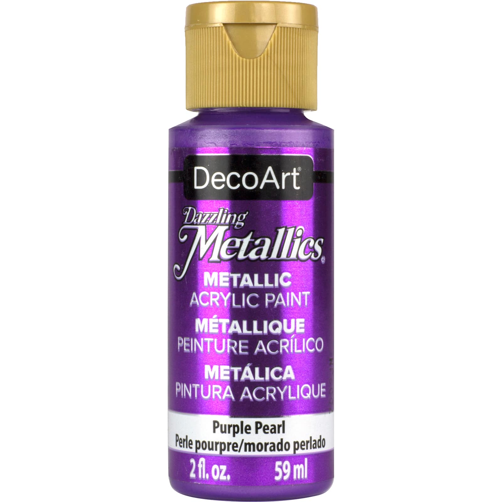 12 Pack: DecoArt® Dazzling Metallics® Paint, 2oz.