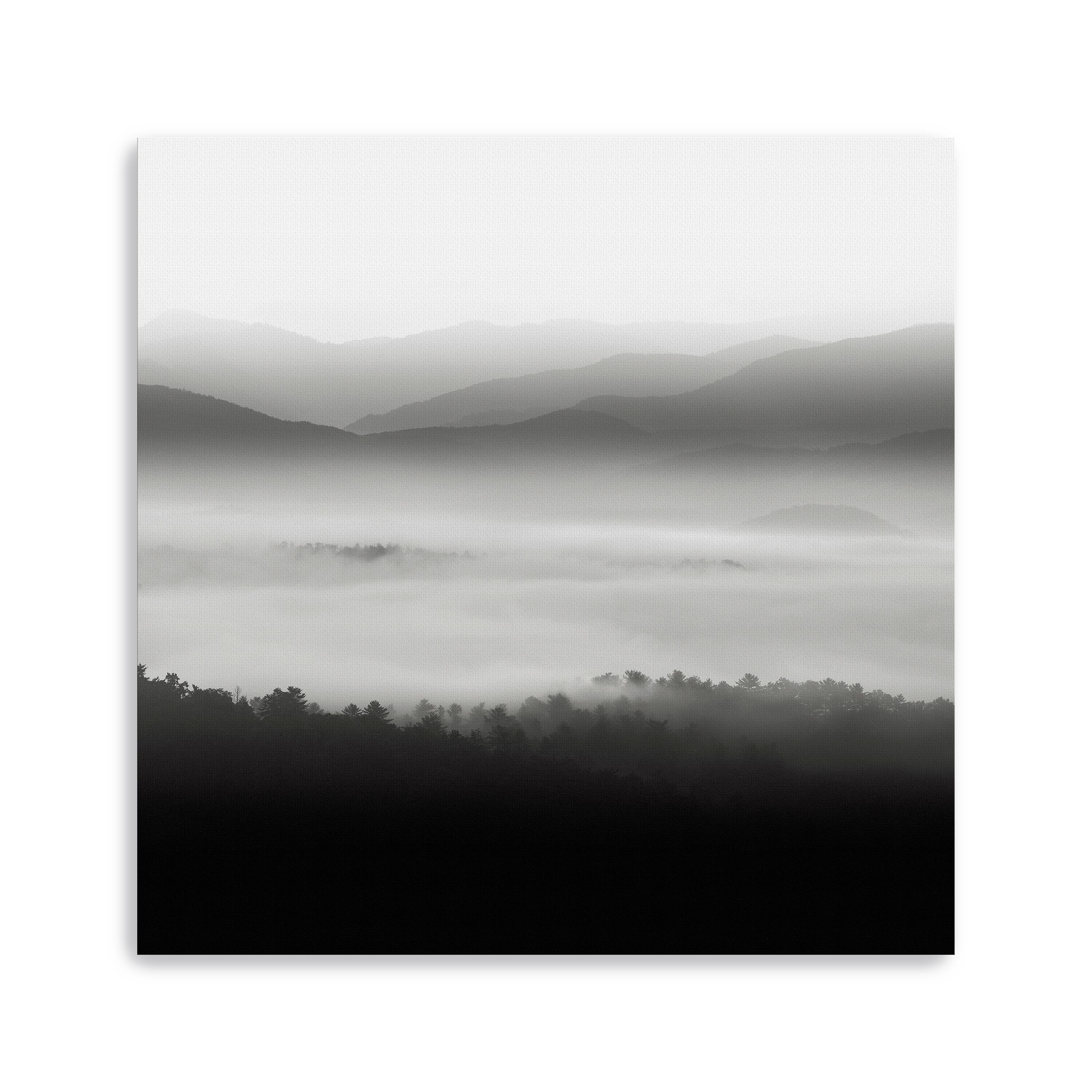 Lumaprints Still Morning Smoky Mountains Canvas Wall Art